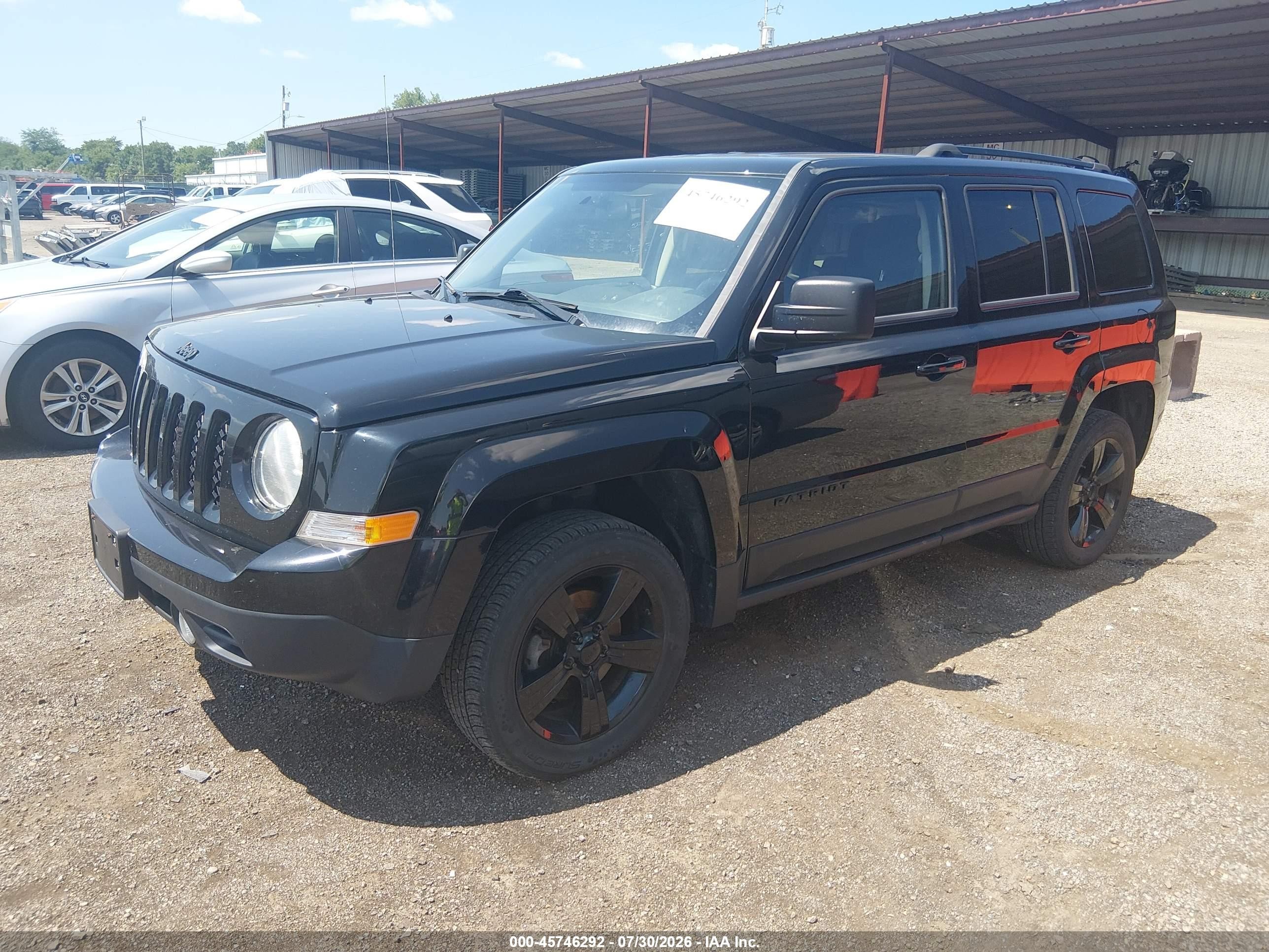 2015 Jeep Patriot Altitude Edition Black vin: 1C4NJRBB6FD258806