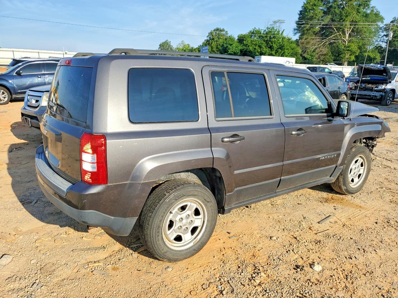 2015 Jeep Patriot Sport Gray vin: 1C4NJRBB6FD269157