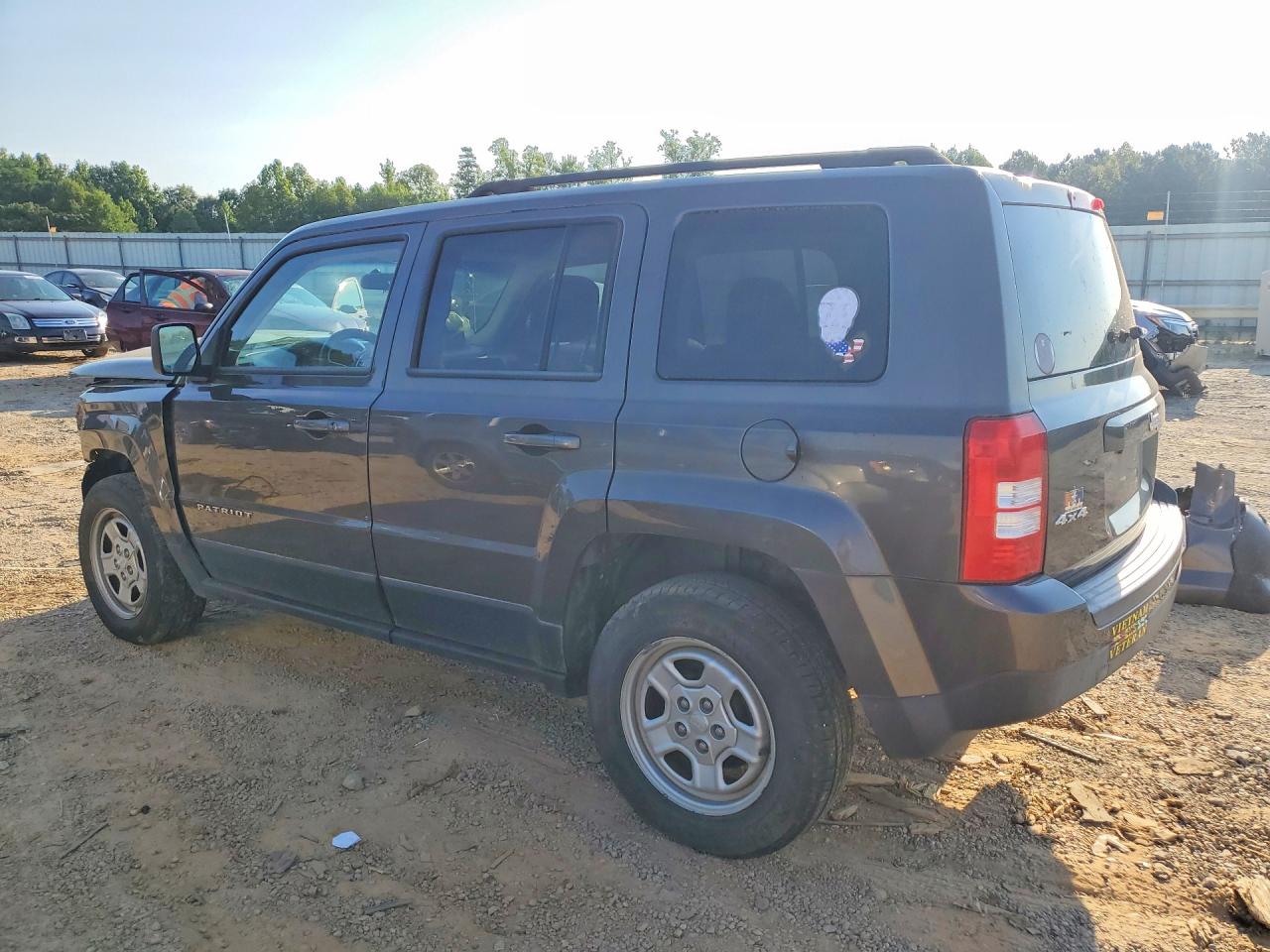 2015 Jeep Patriot Sport Gray vin: 1C4NJRBB6FD269157