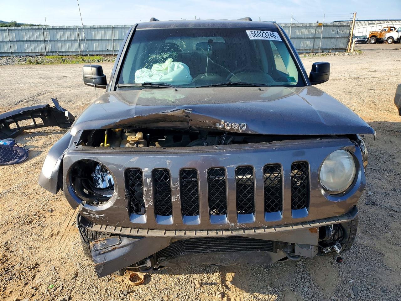 2015 Jeep Patriot Sport Gray vin: 1C4NJRBB6FD269157