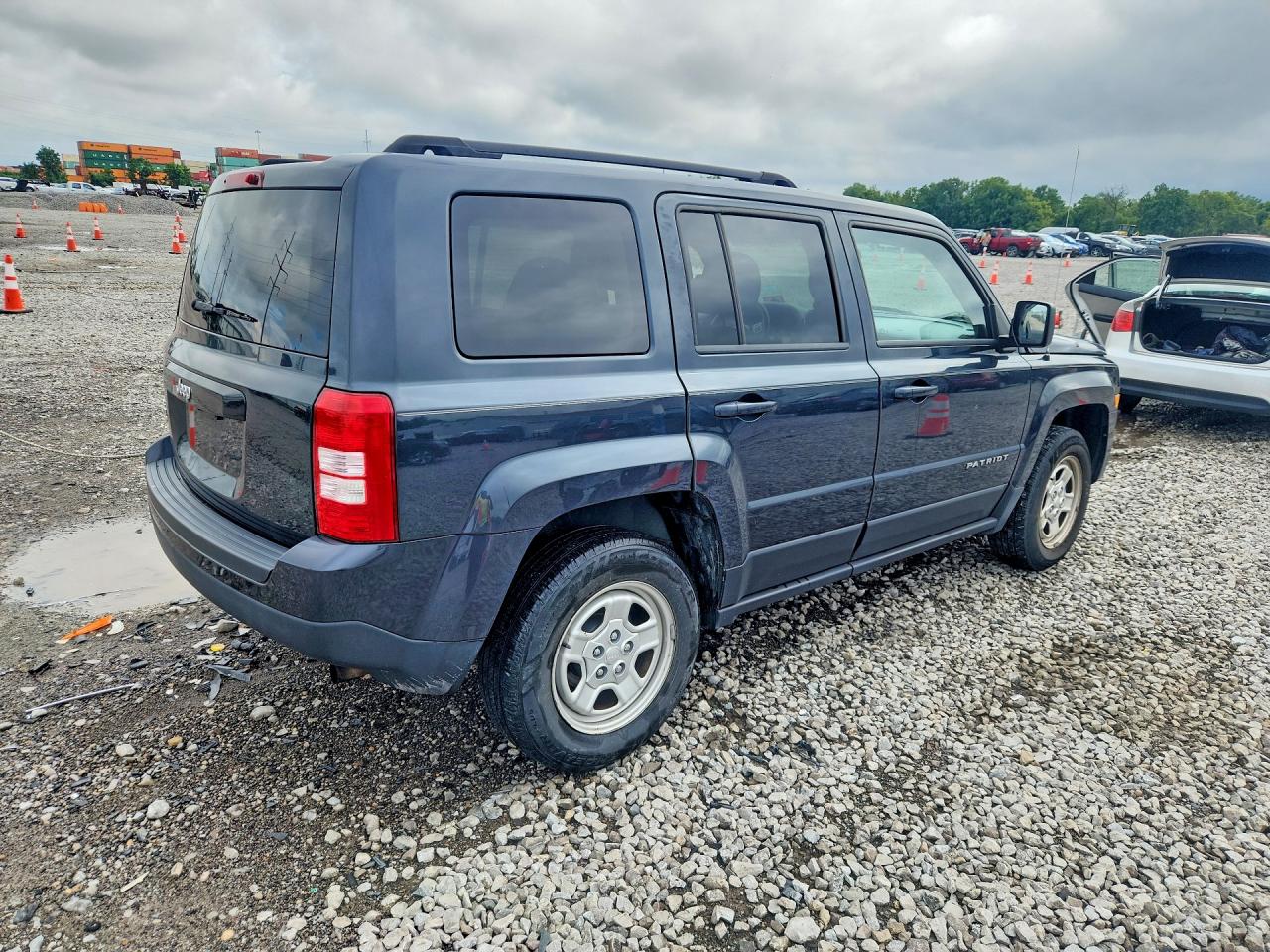 2015 Jeep Patriot Sport Синий vin: 1C4NJRBB6FD316638
