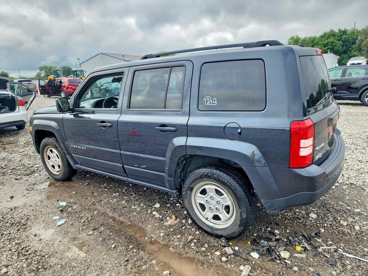 2015 Jeep Patriot Sport Синий vin: 1C4NJRBB6FD316638