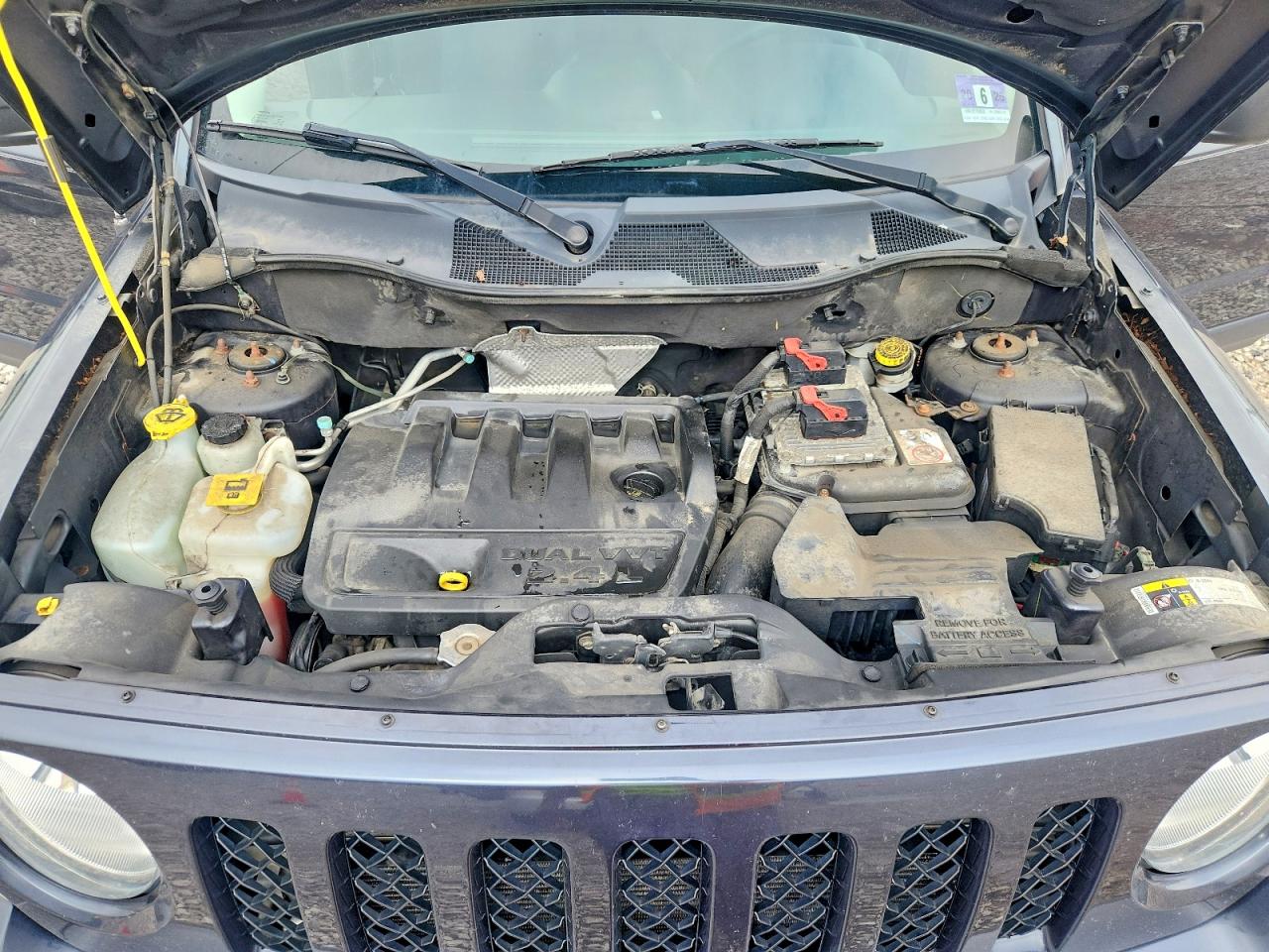 2015 Jeep Patriot Sport Синий vin: 1C4NJRBB6FD316638