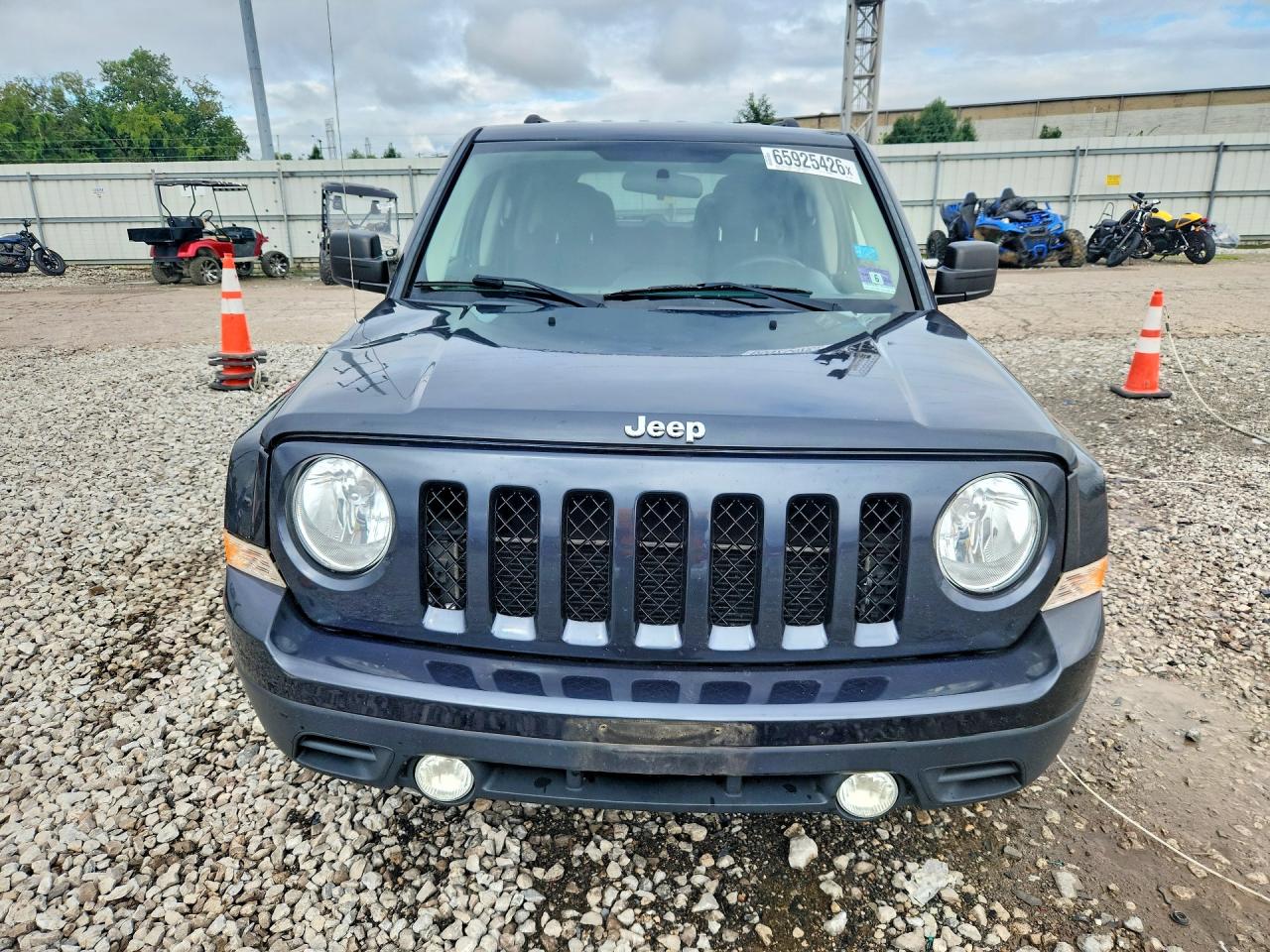 2015 Jeep Patriot Sport Синий vin: 1C4NJRBB6FD316638