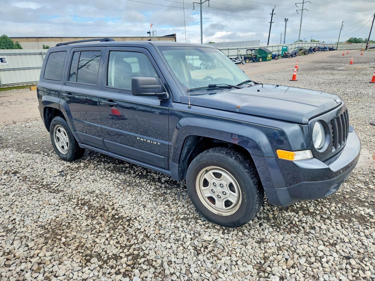 2015 Jeep Patriot Sport Синий vin: 1C4NJRBB6FD316638