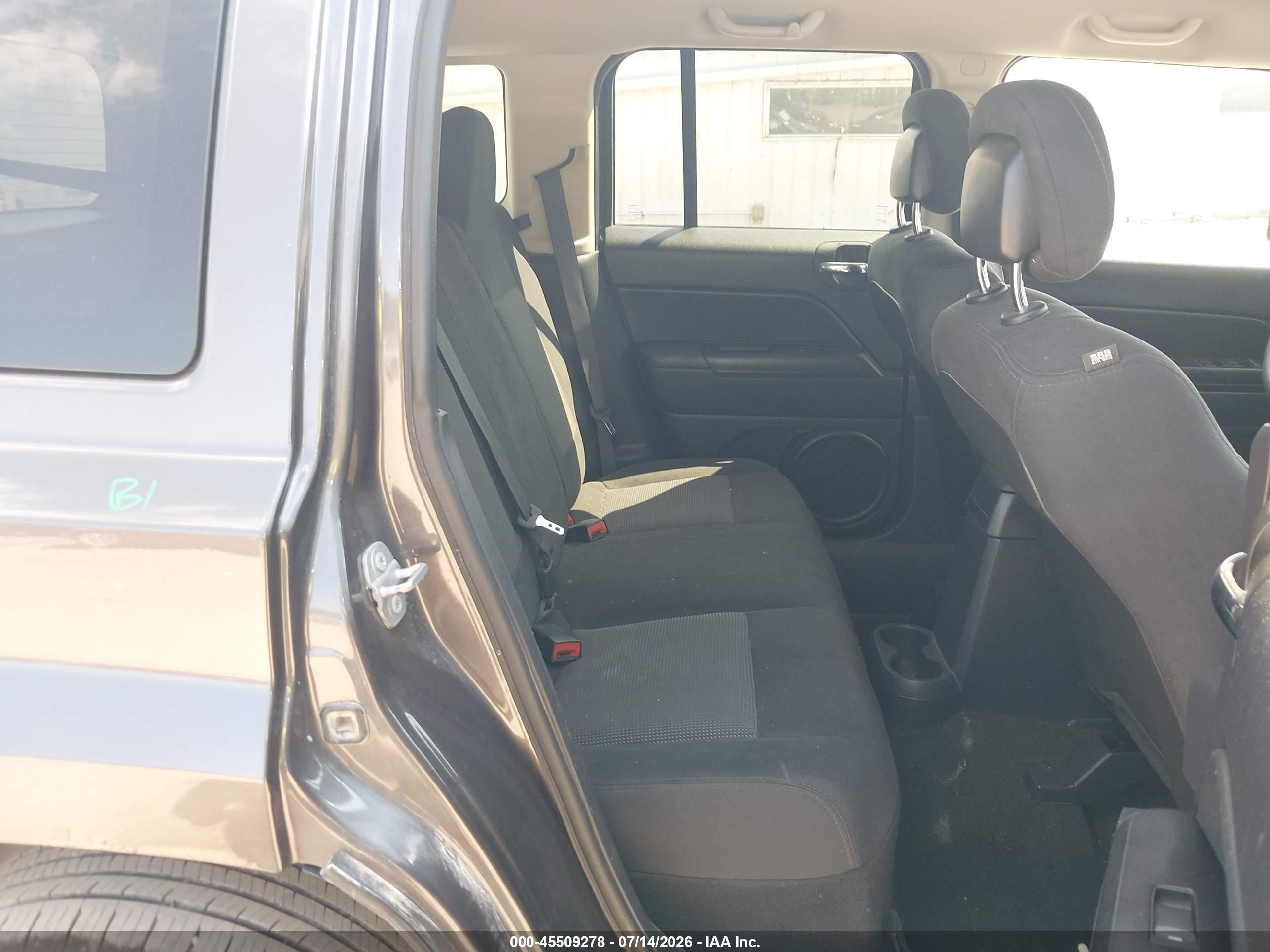 2015 Jeep Patriot Altitude Edition Black vin: 1C4NJRBB6FD324206