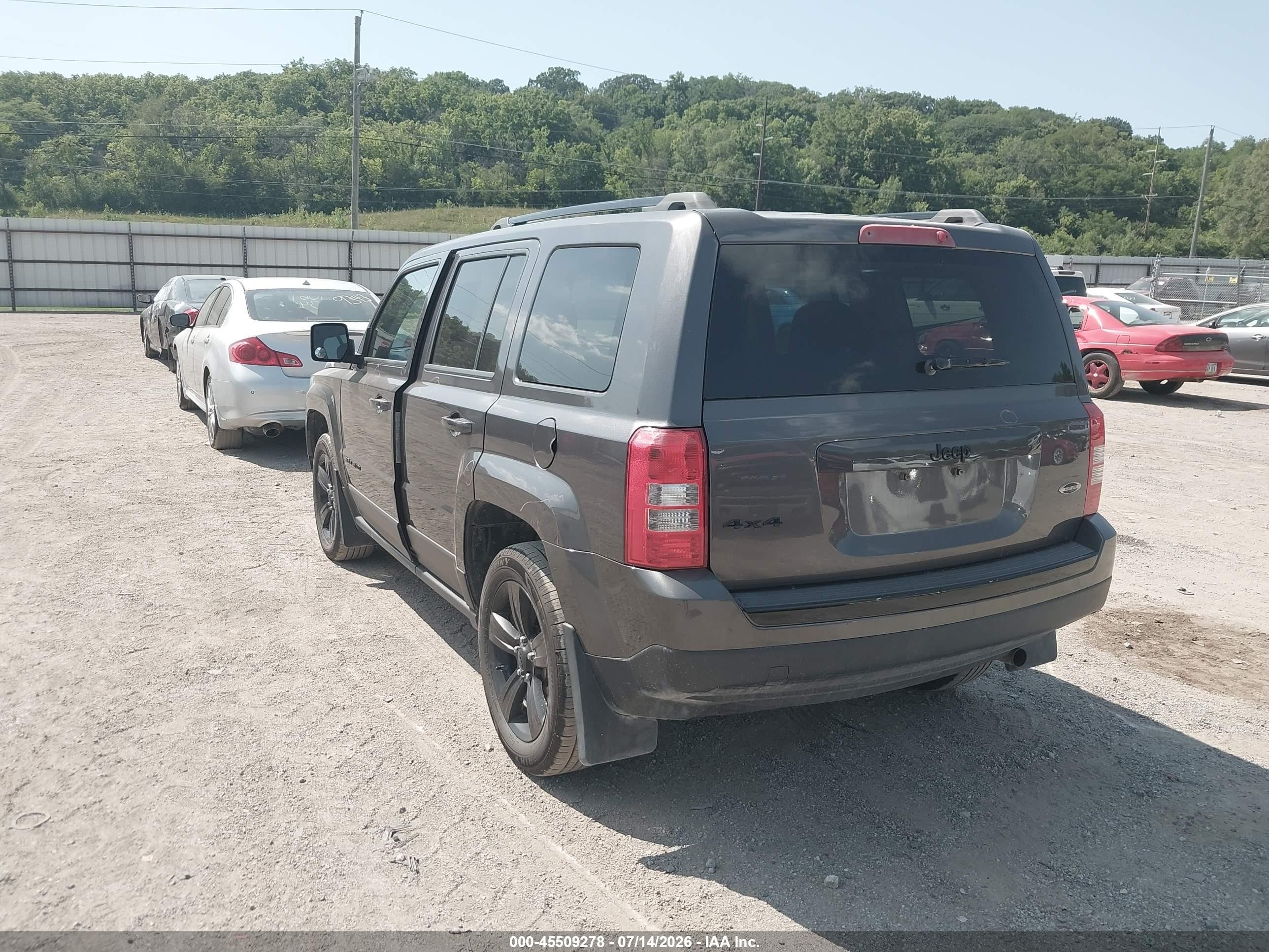 2015 Jeep Patriot Altitude Edition Black vin: 1C4NJRBB6FD324206