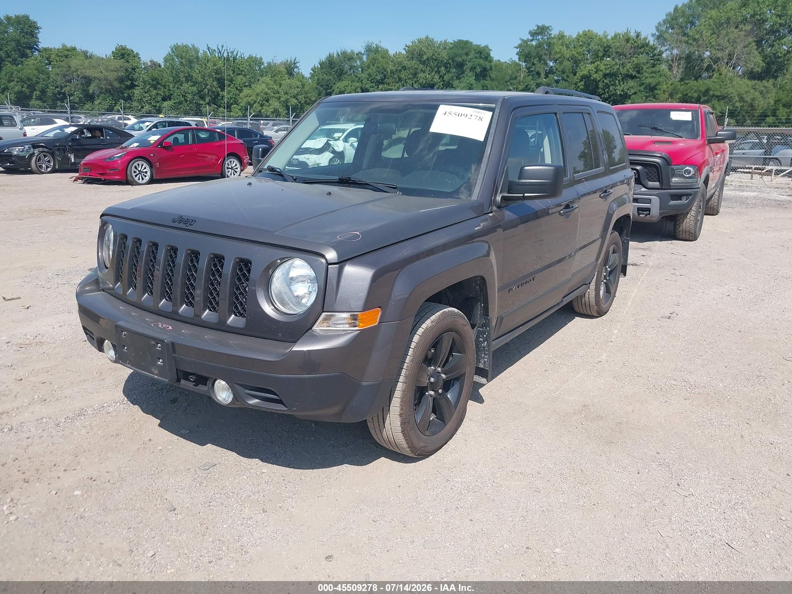2015 Jeep Patriot Altitude Edition Black vin: 1C4NJRBB6FD324206