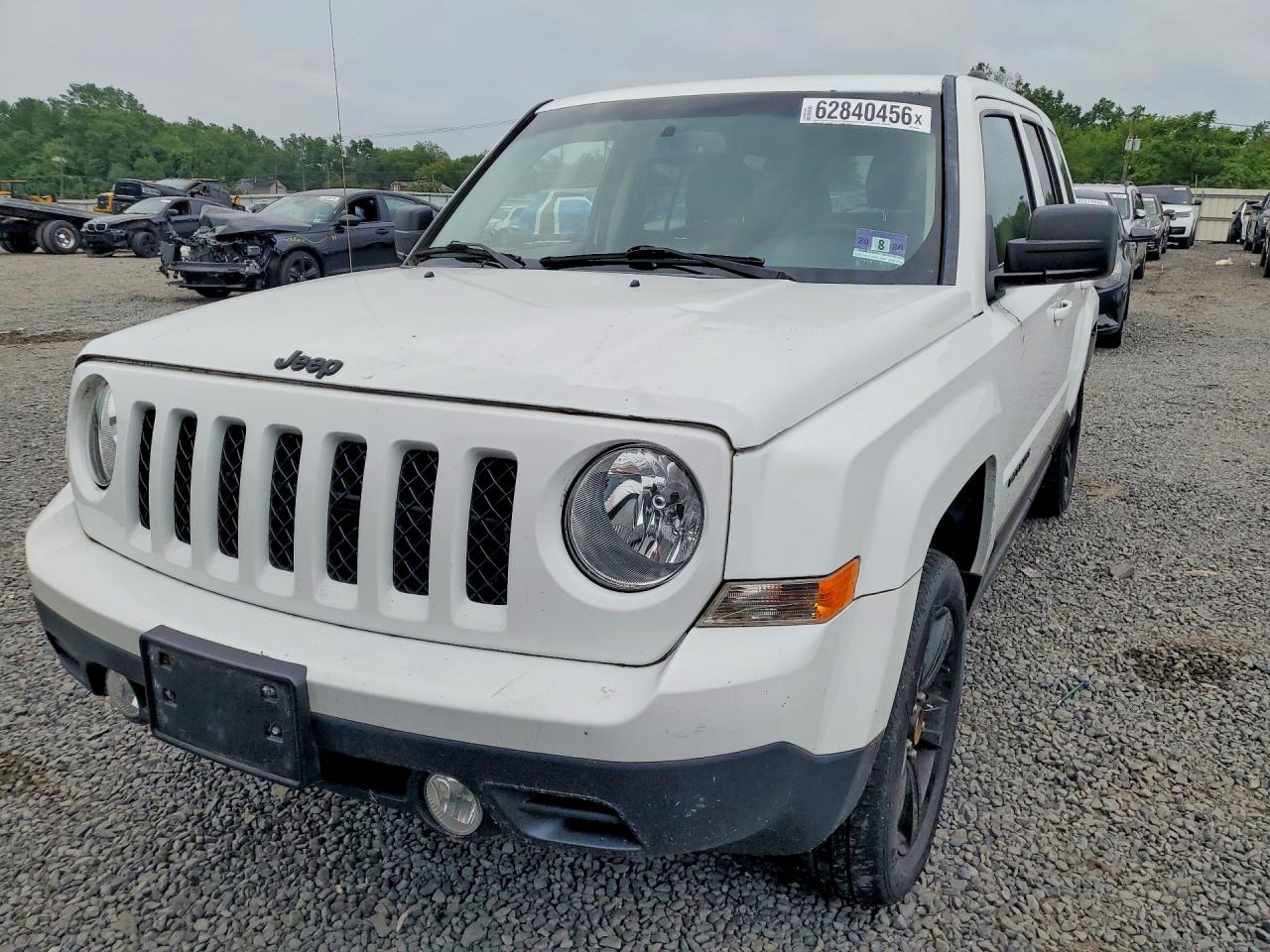 2015 Jeep Patriot Sport White vin: 1C4NJRBB6FD425598