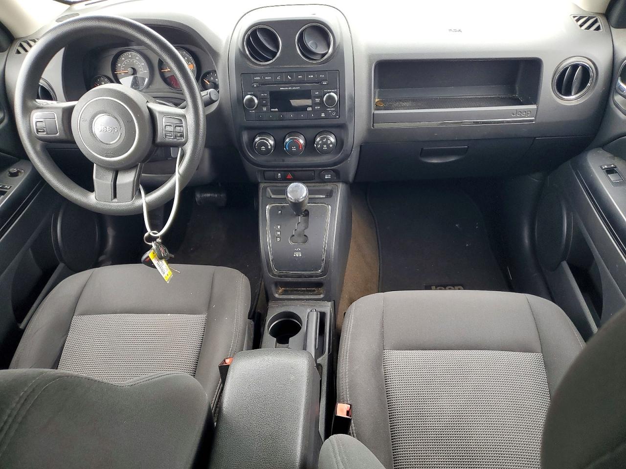 2015 Jeep Patriot Sport White vin: 1C4NJRBB6FD425598