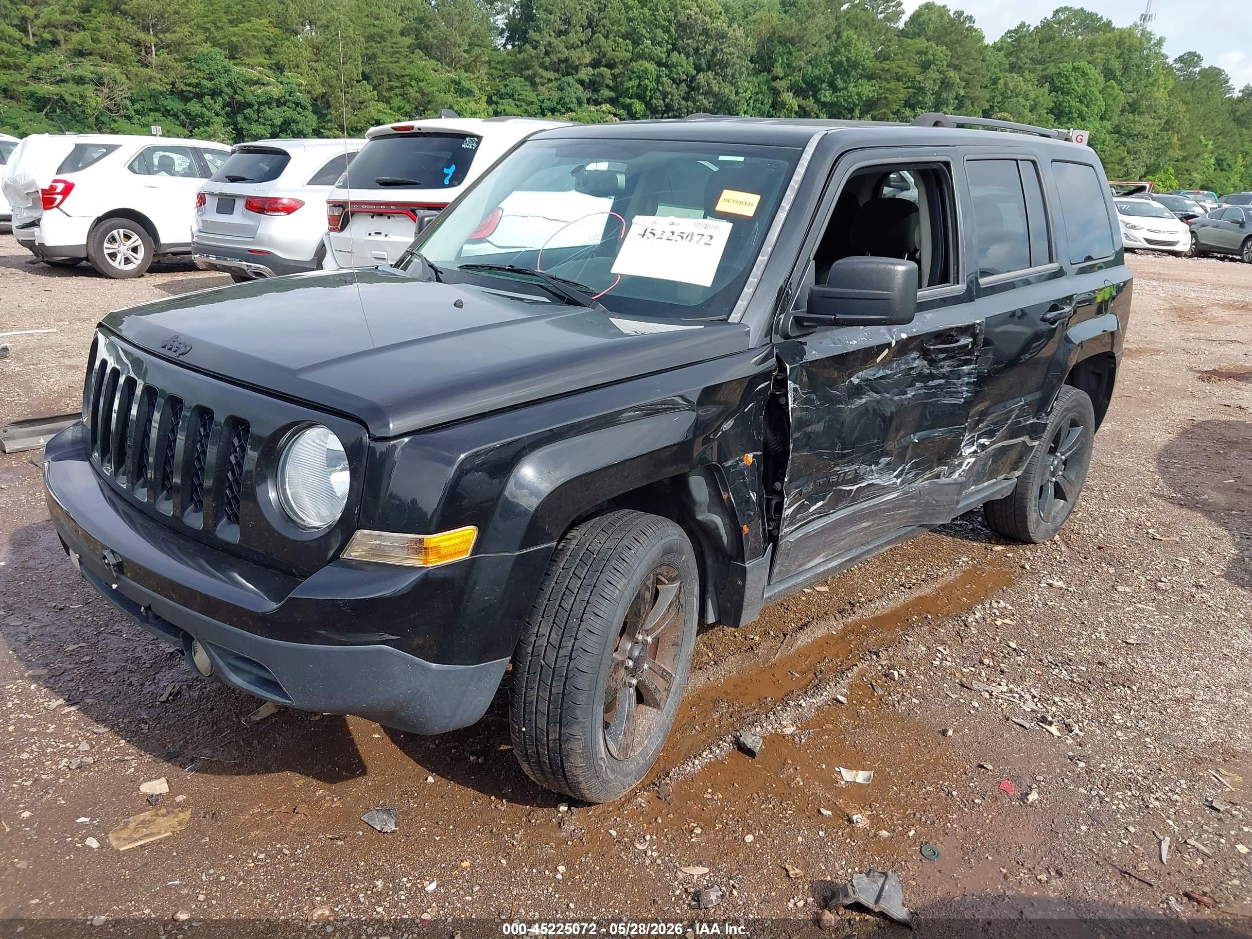 2015 Jeep Patriot Altitude Edition Black vin: 1C4NJRBB6FD438979
