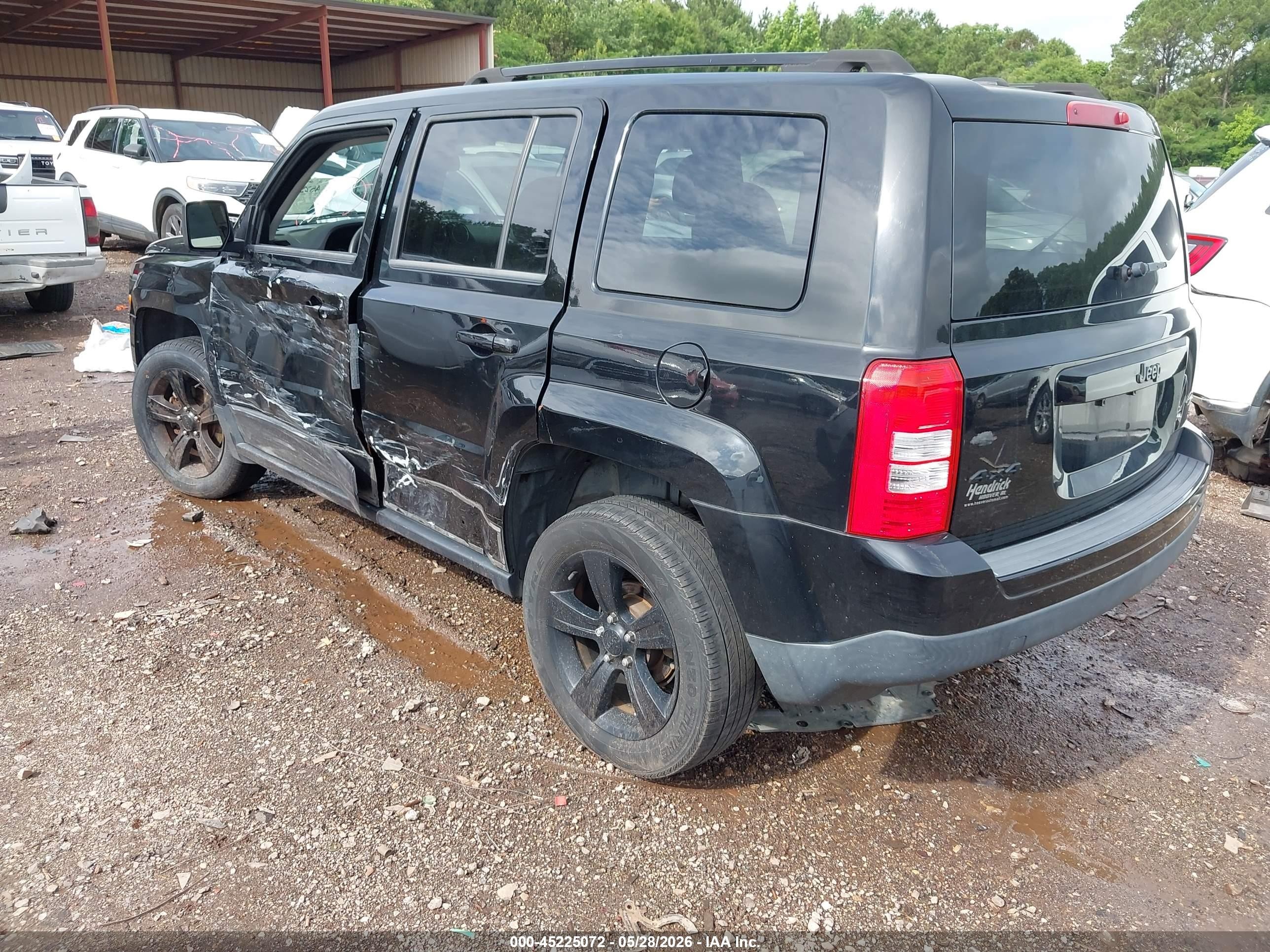 2015 Jeep Patriot Altitude Edition Black vin: 1C4NJRBB6FD438979