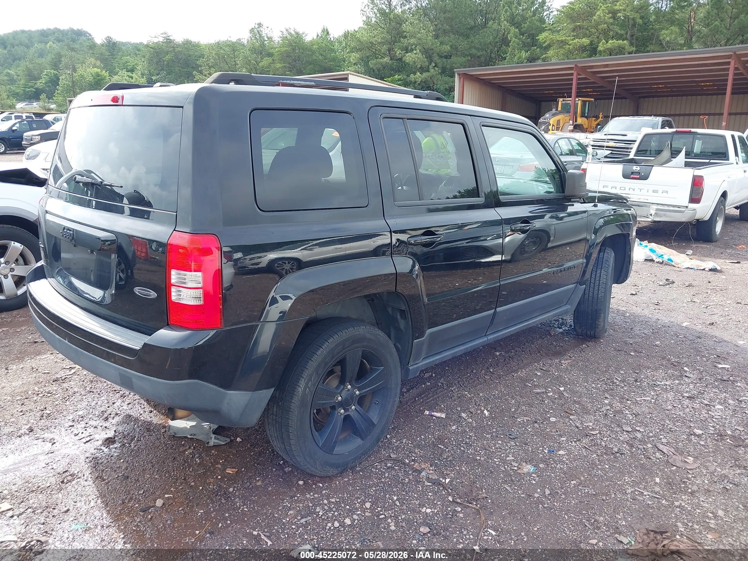 2015 Jeep Patriot Altitude Edition Black vin: 1C4NJRBB6FD438979