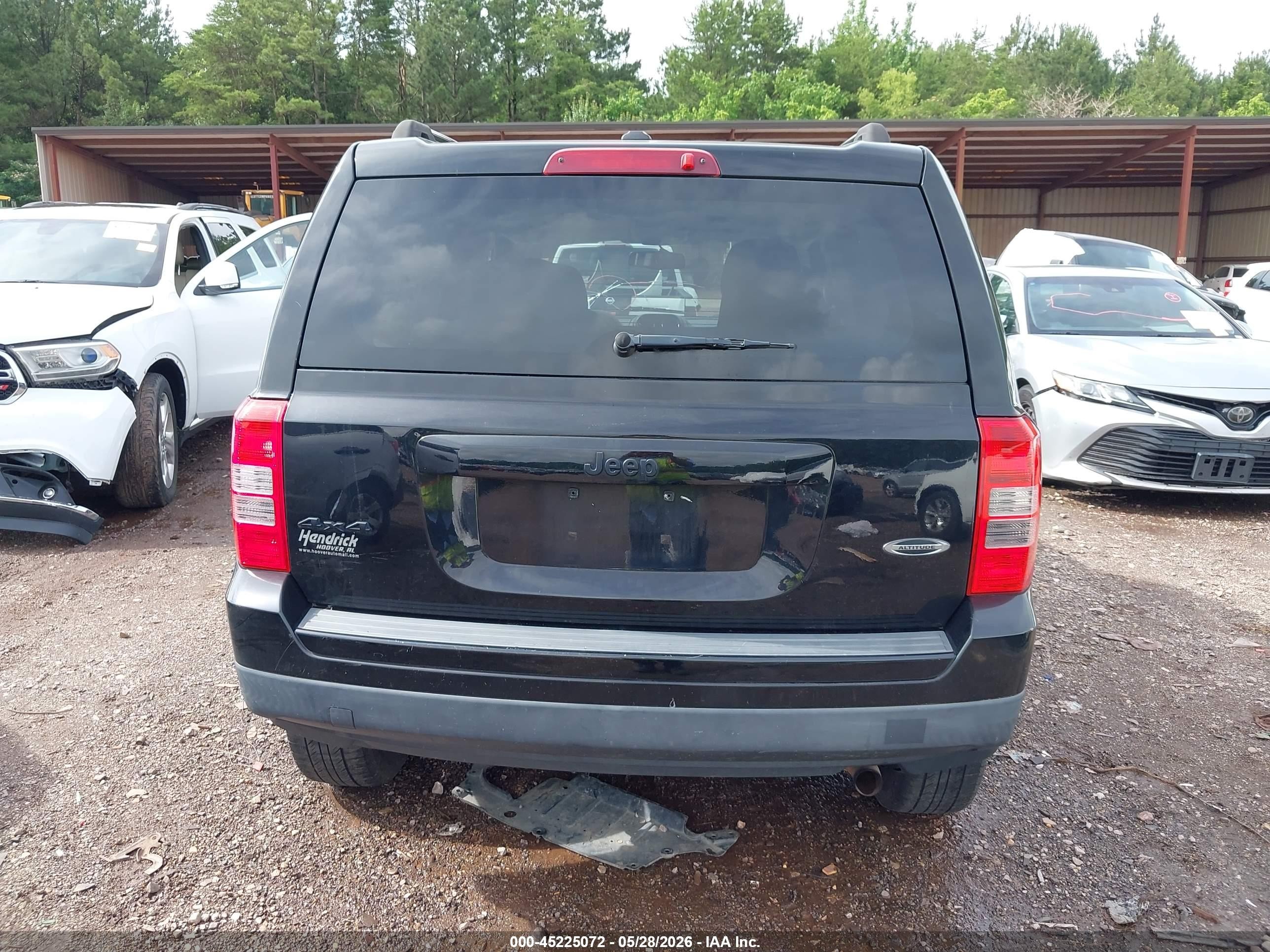 2015 Jeep Patriot Altitude Edition Black vin: 1C4NJRBB6FD438979