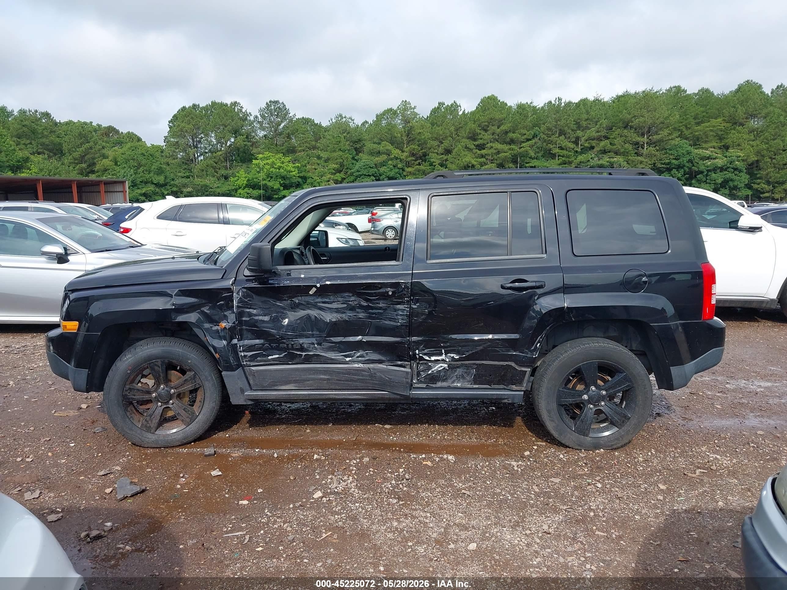 2015 Jeep Patriot Altitude Edition Black vin: 1C4NJRBB6FD438979