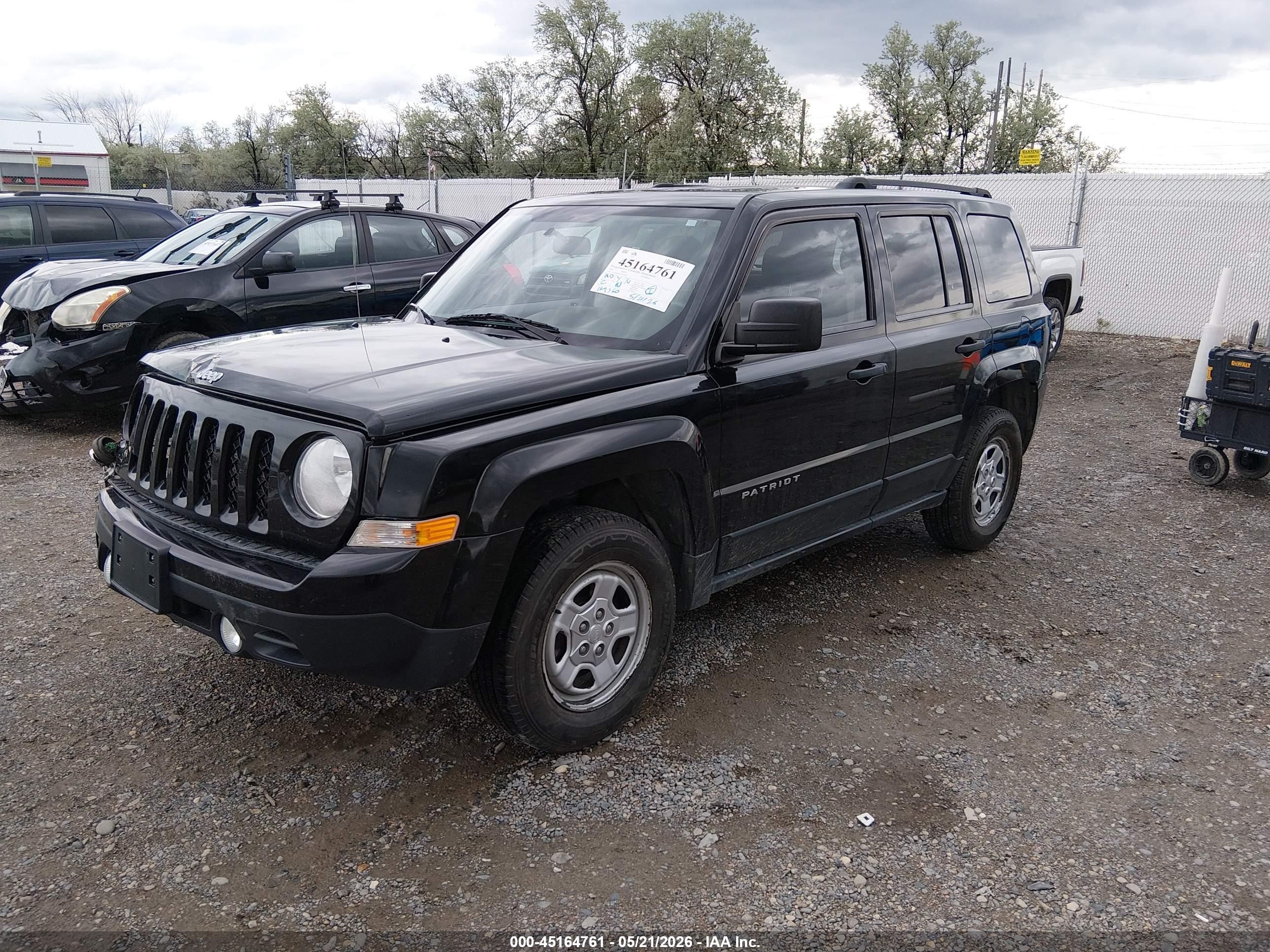 2012 Jeep Patriot Sport Black vin: 1C4NJRBB7CD530260