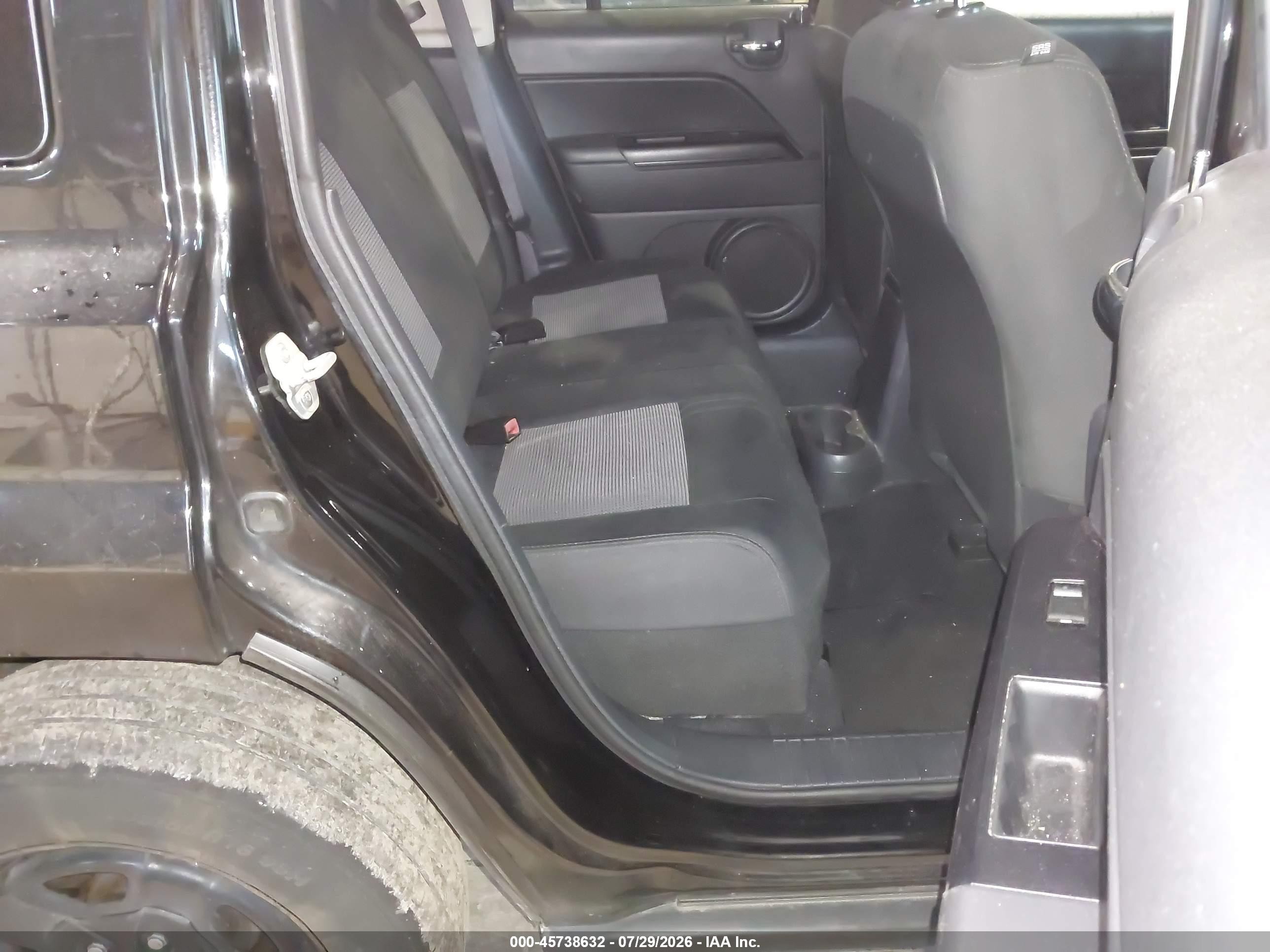 2012 Jeep Patriot Sport Black vin: 1C4NJRBB7CD539766