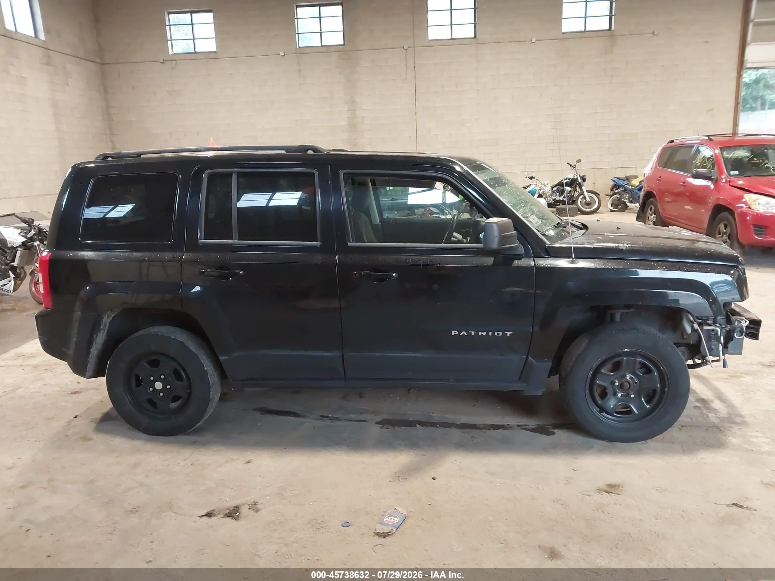2012 Jeep Patriot Sport Black vin: 1C4NJRBB7CD539766