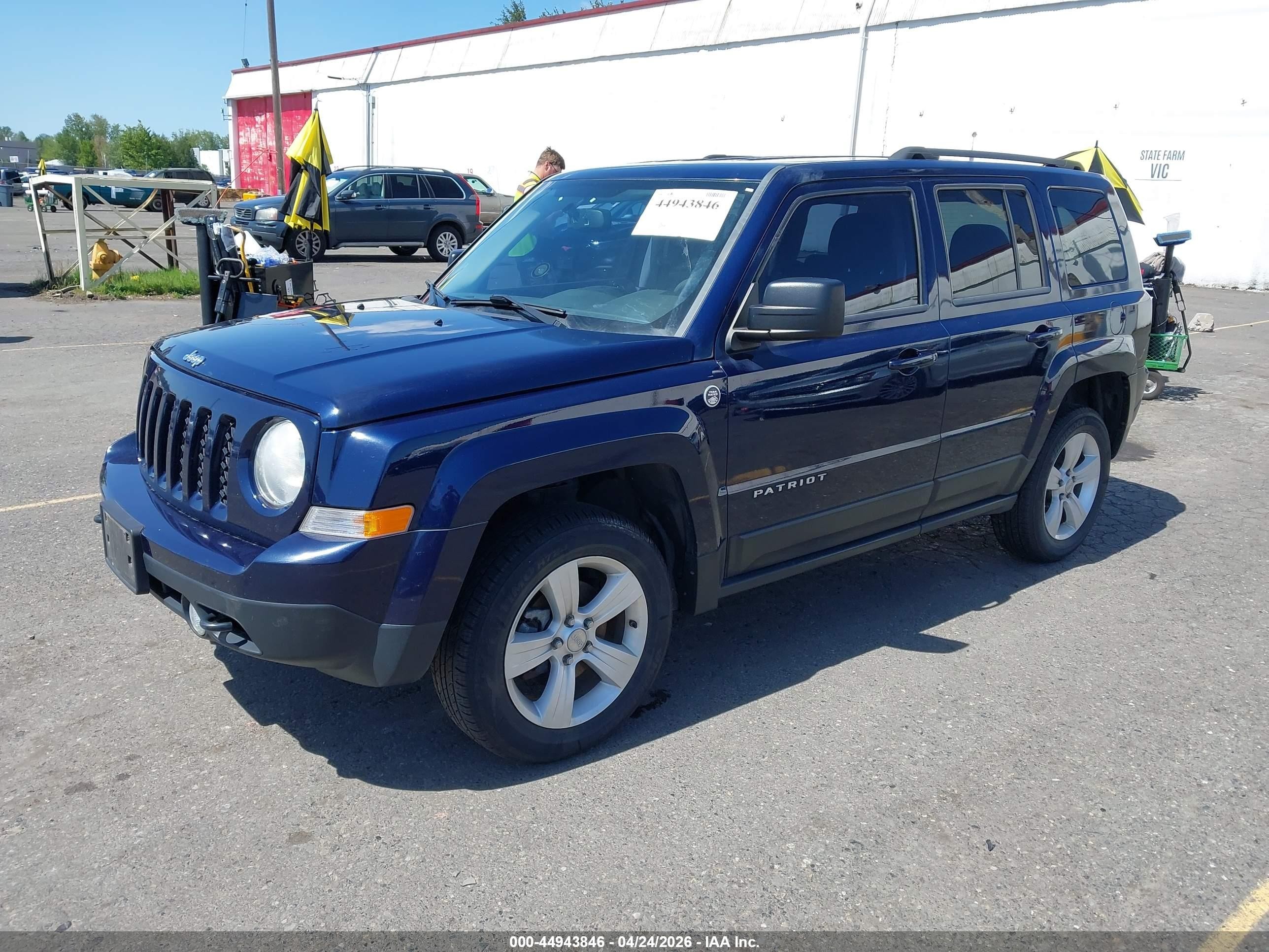 2012 Jeep Patriot Sport Blue vin: 1C4NJRBB7CD600176