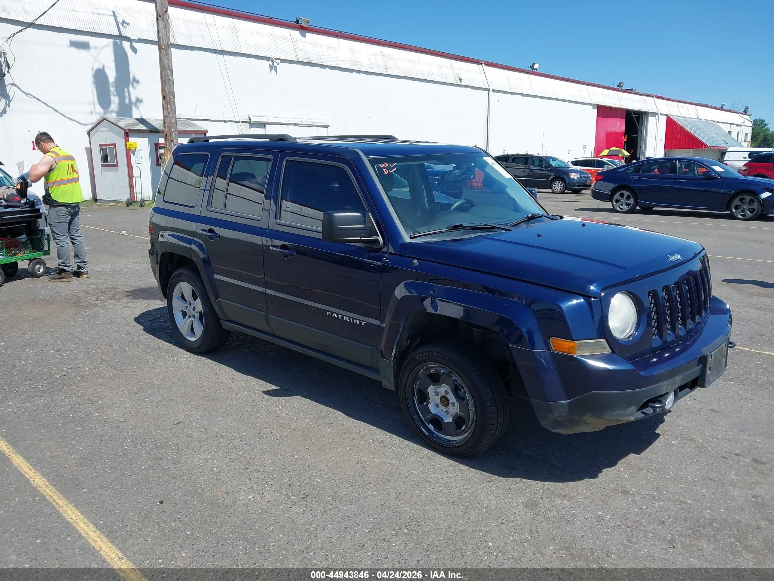 2012 Jeep Patriot Sport Blue vin: 1C4NJRBB7CD600176