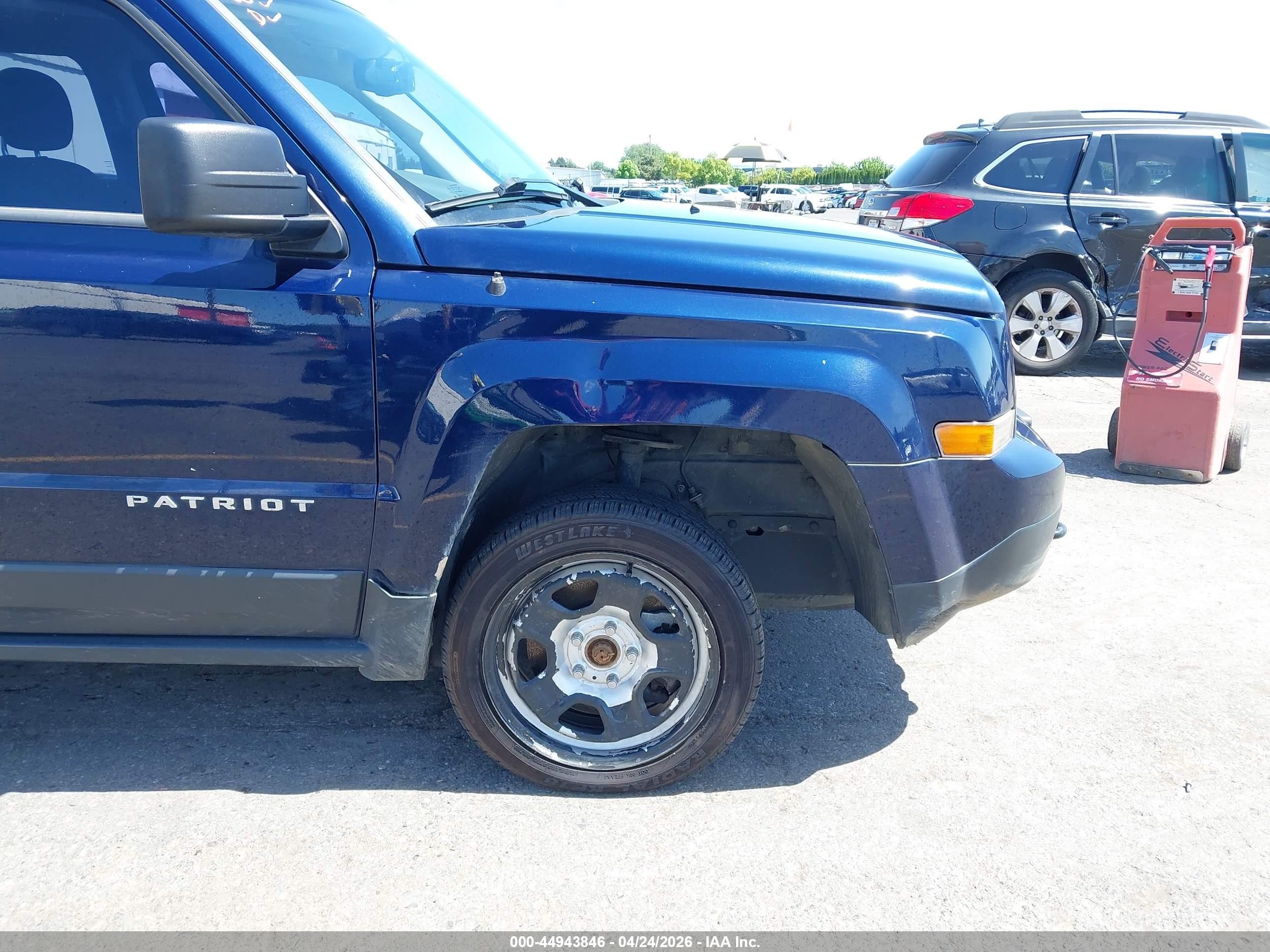 2012 Jeep Patriot Sport Blue vin: 1C4NJRBB7CD600176