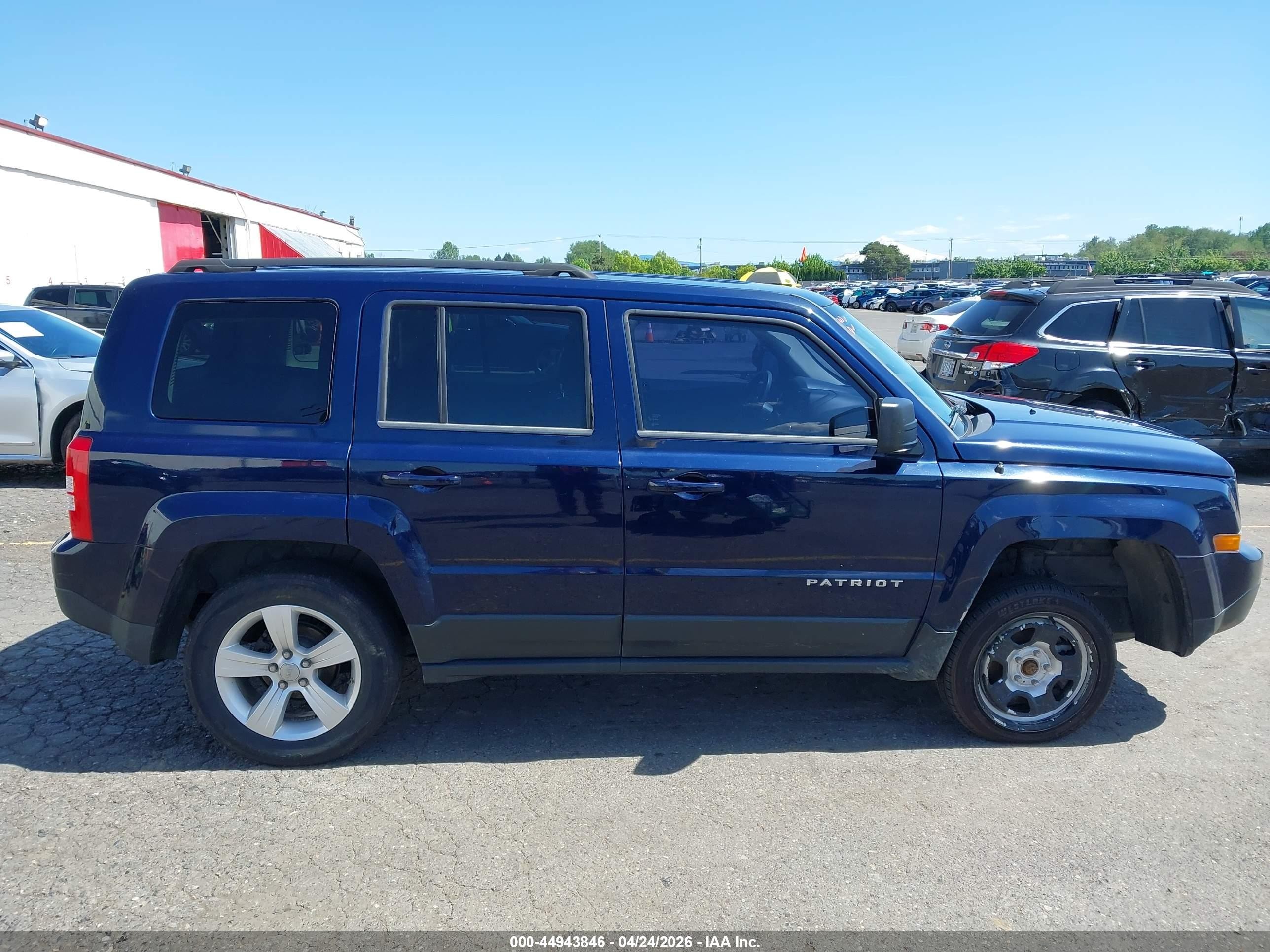 2012 Jeep Patriot Sport Blue vin: 1C4NJRBB7CD600176