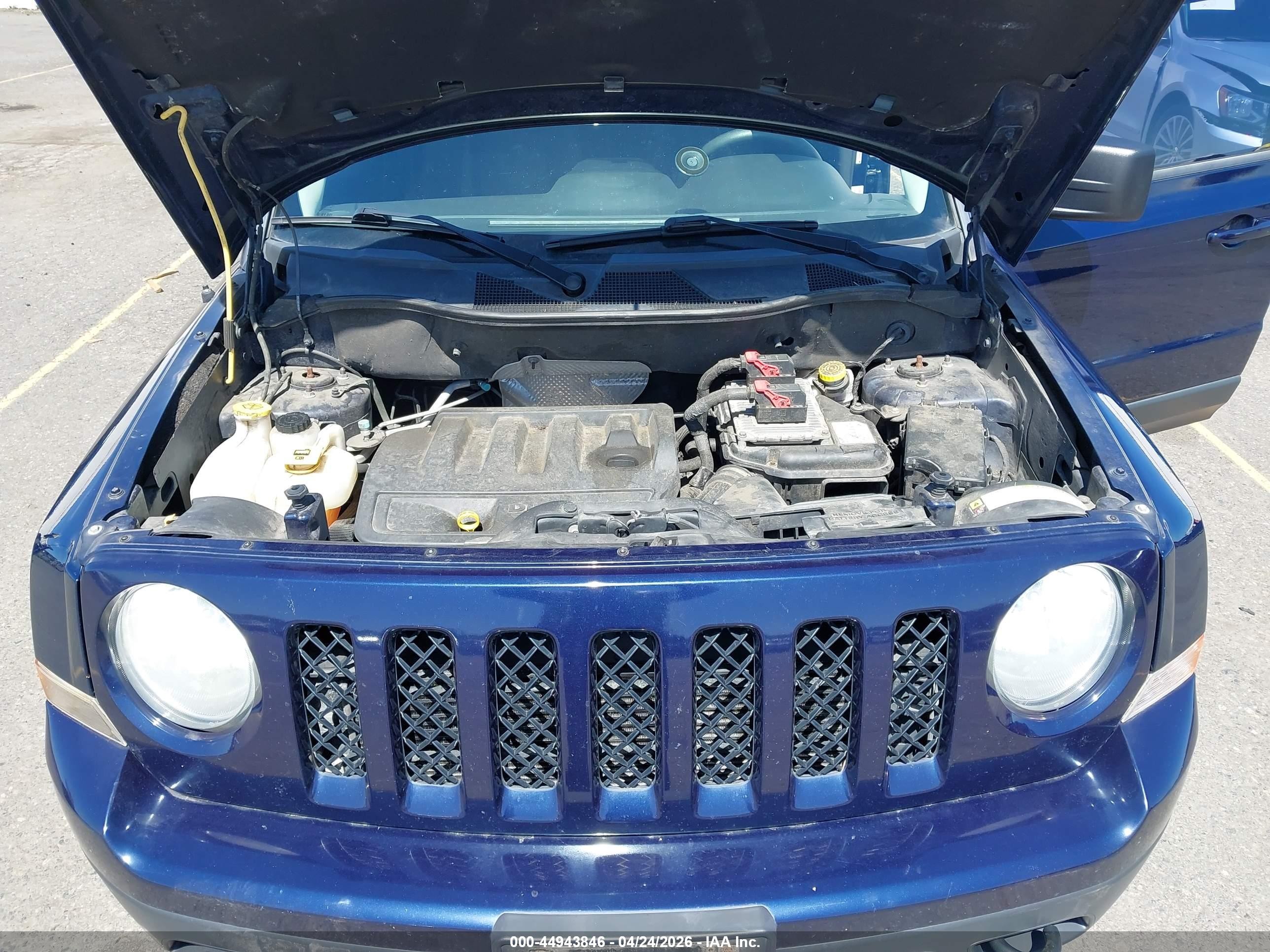 2012 Jeep Patriot Sport Blue vin: 1C4NJRBB7CD600176