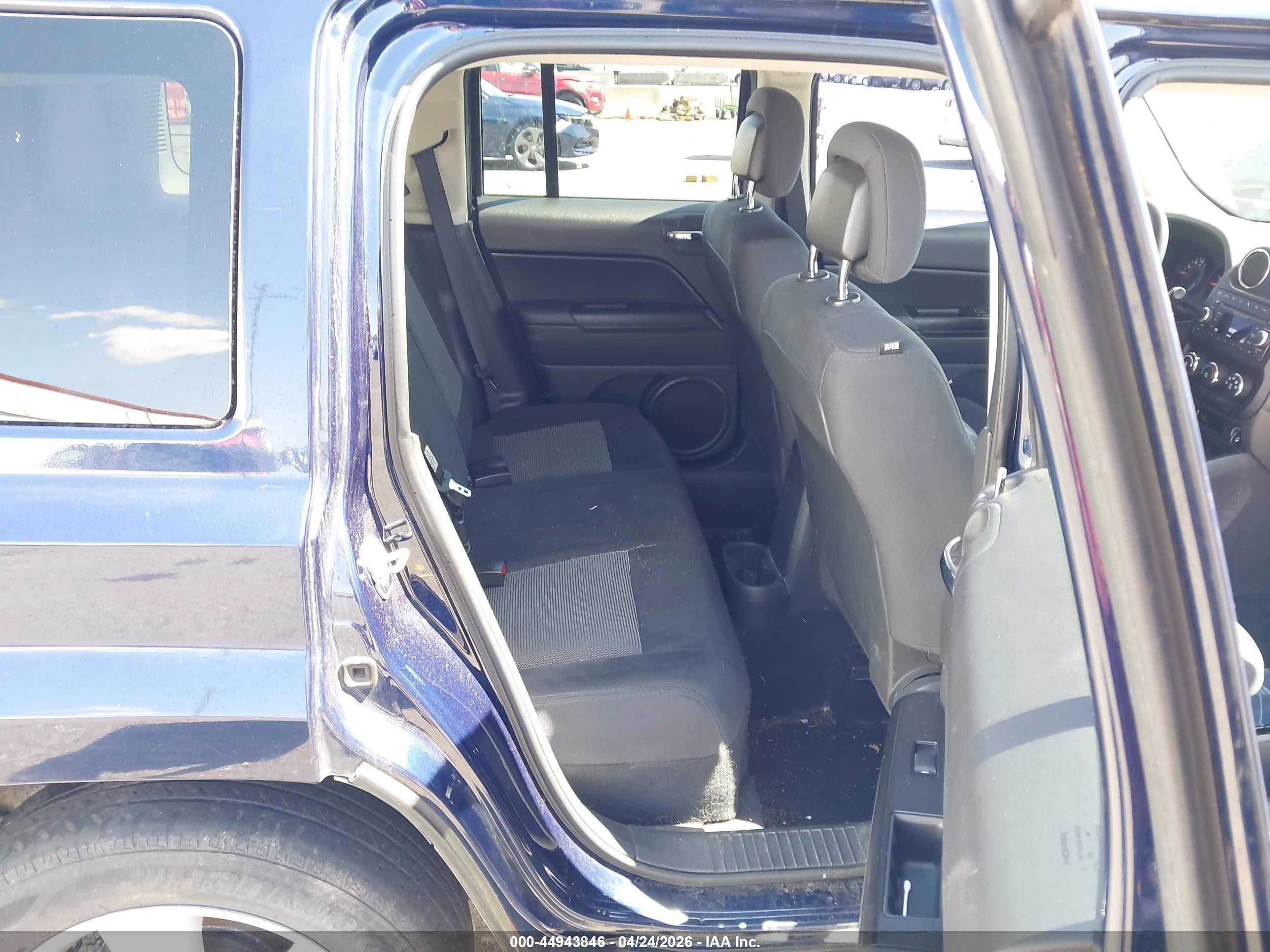 2012 Jeep Patriot Sport Blue vin: 1C4NJRBB7CD600176