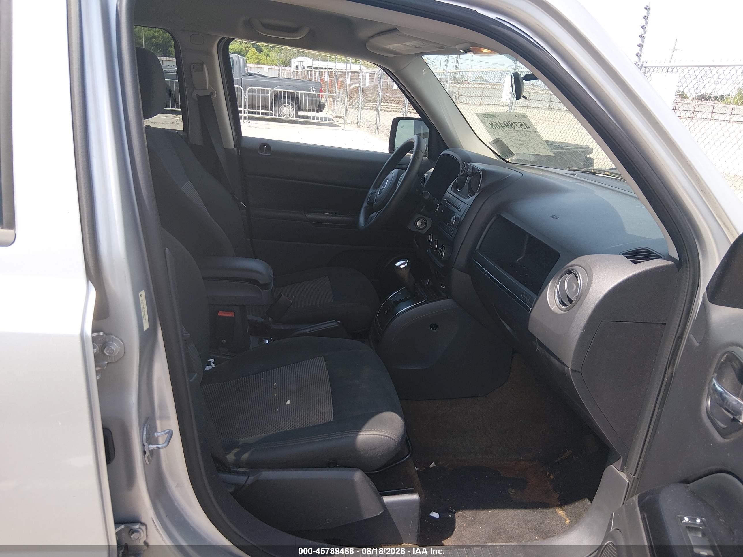 2013 Jeep Patriot Sport Silver vin: 1C4NJRBB7DD263090
