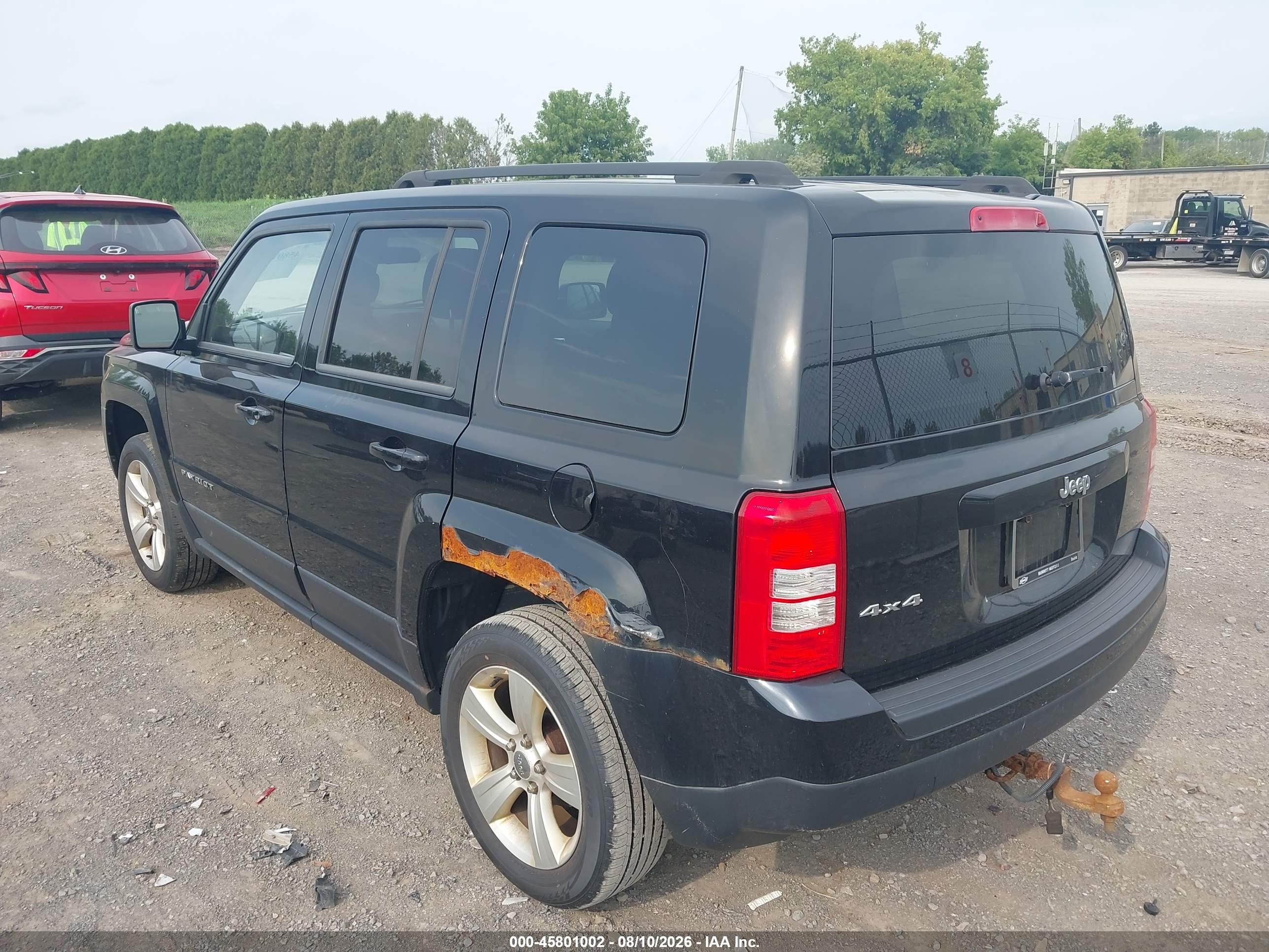 2013 Jeep Patriot Sport Черный vin: 1C4NJRBB7DD280889