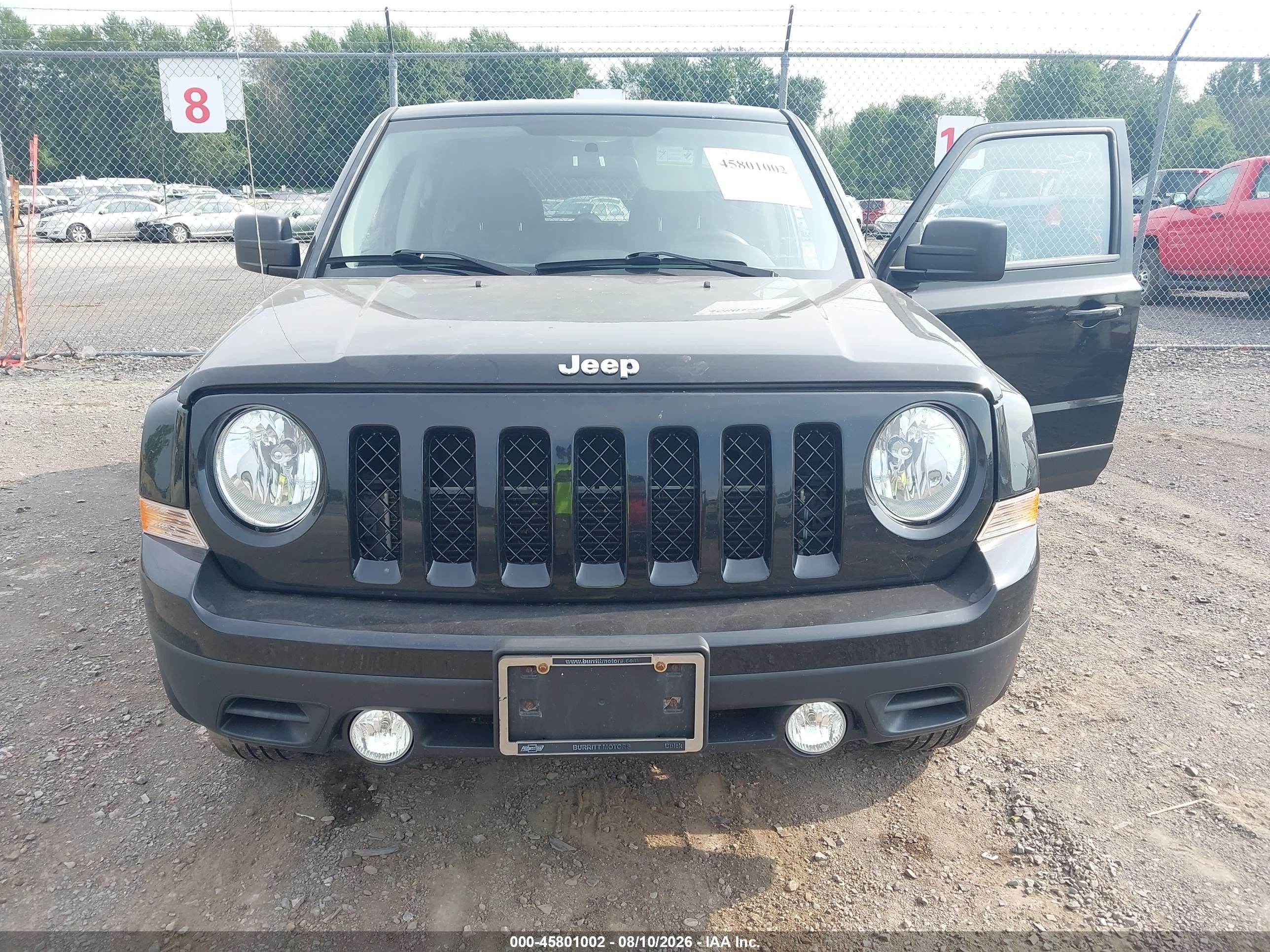 2013 Jeep Patriot Sport Черный vin: 1C4NJRBB7DD280889
