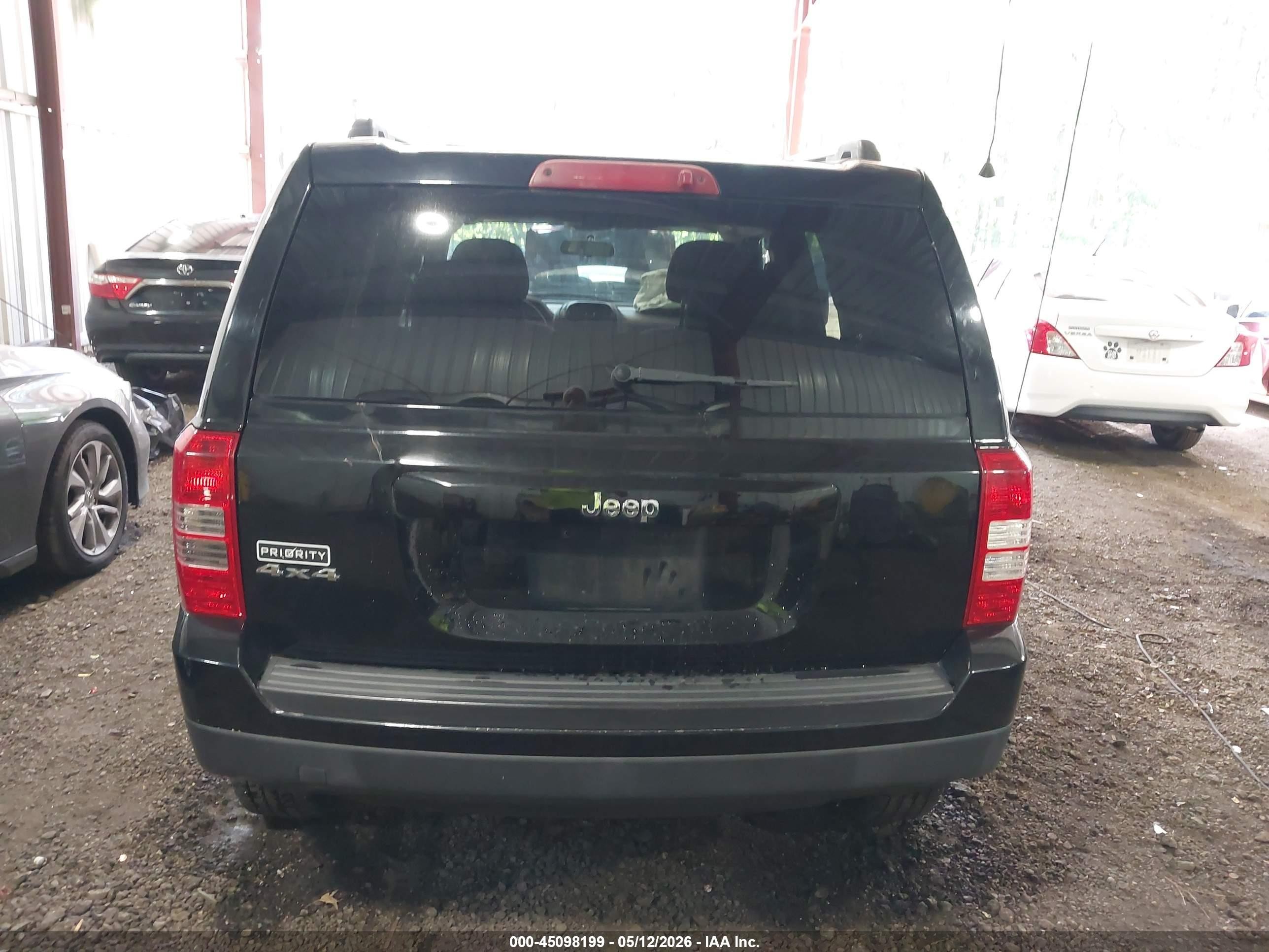 2014 Jeep Patriot Sport Черный vin: 1C4NJRBB7ED506656
