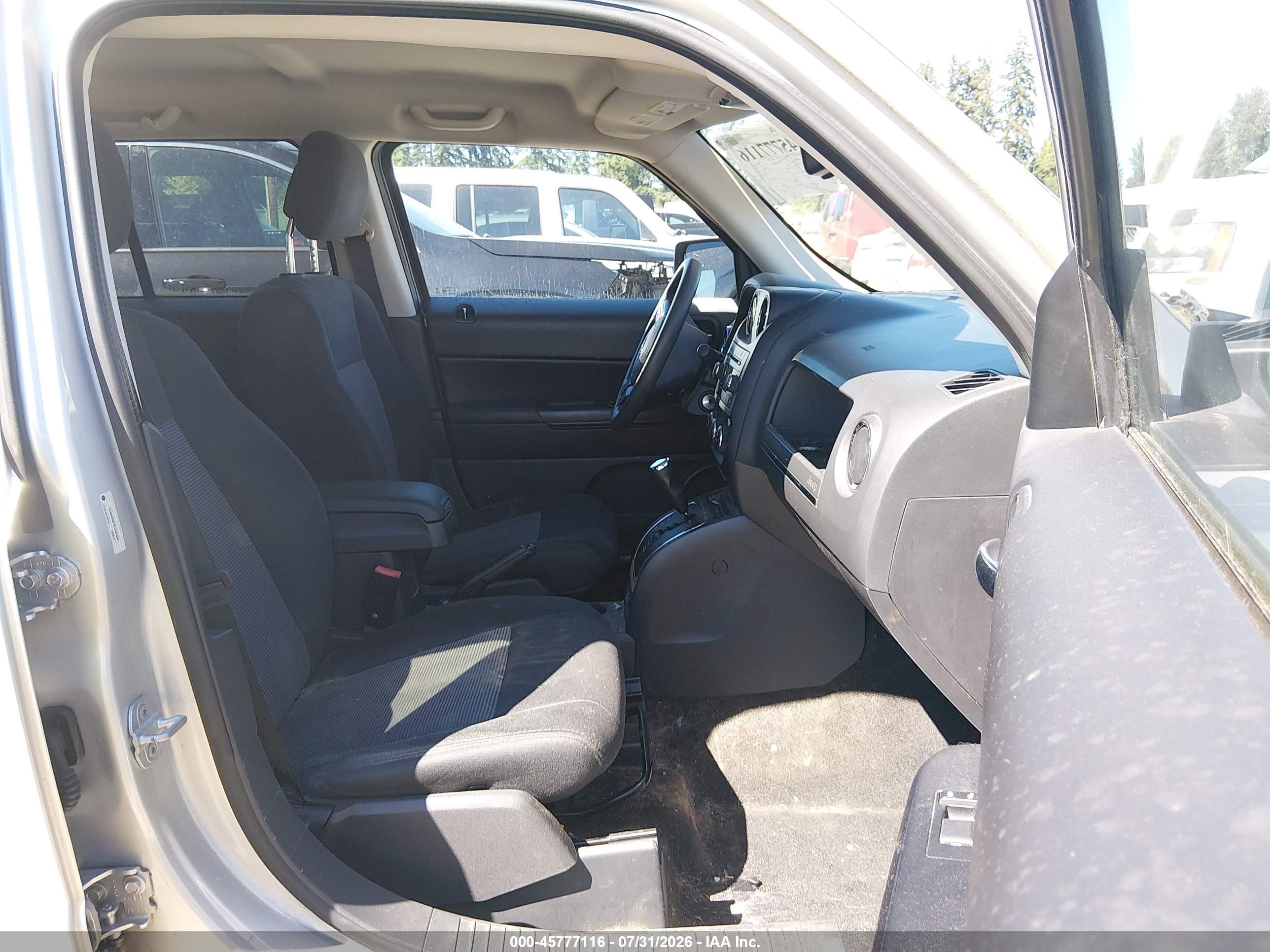 2014 Jeep Patriot Sport Gray vin: 1C4NJRBB7ED568459