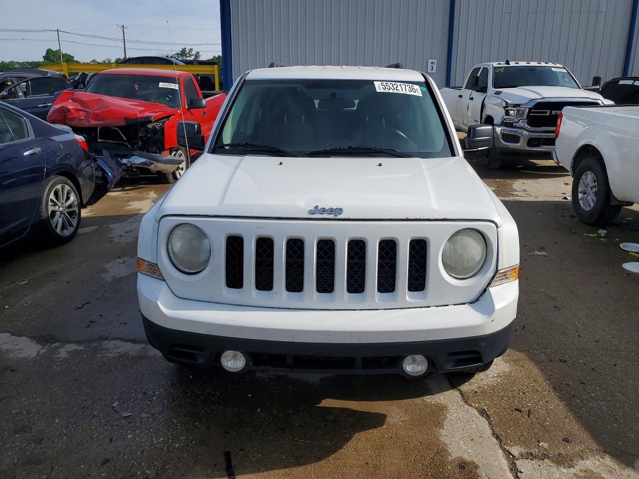 2014 Jeep Patriot Sport White vin: 1C4NJRBB7ED728811