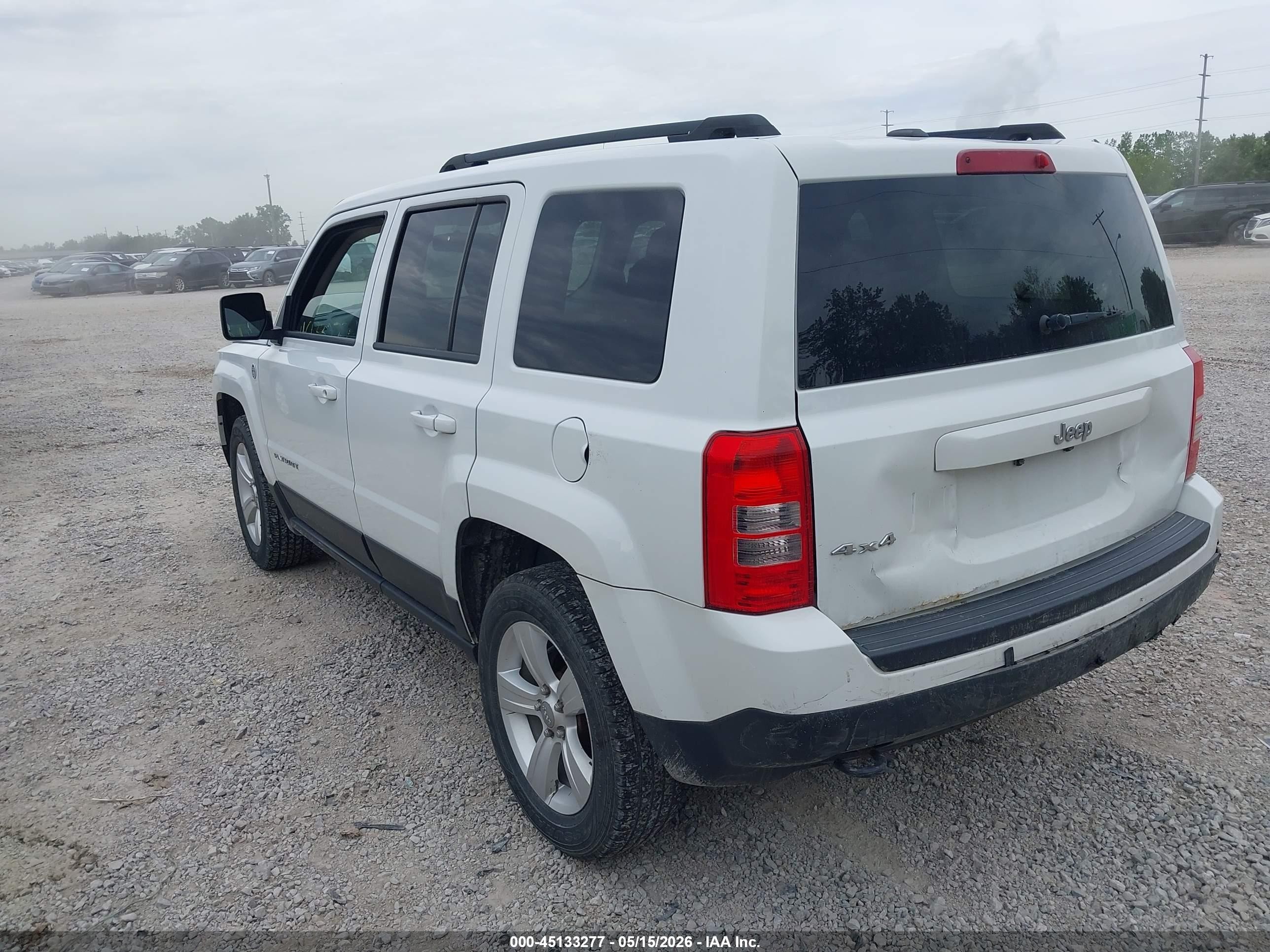 2014 Jeep Patriot Sport White vin: 1C4NJRBB7ED748766
