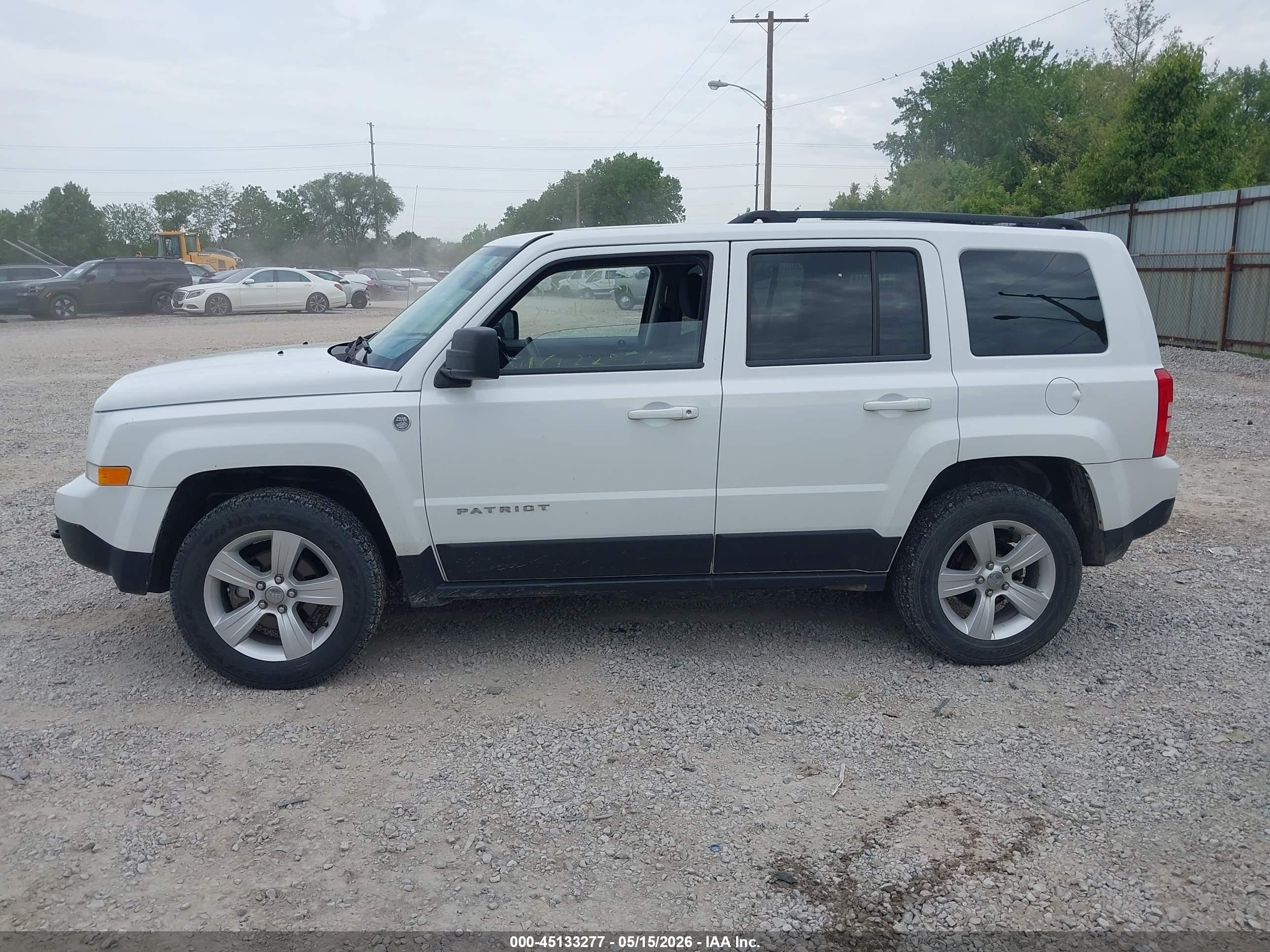 2014 Jeep Patriot Sport White vin: 1C4NJRBB7ED748766