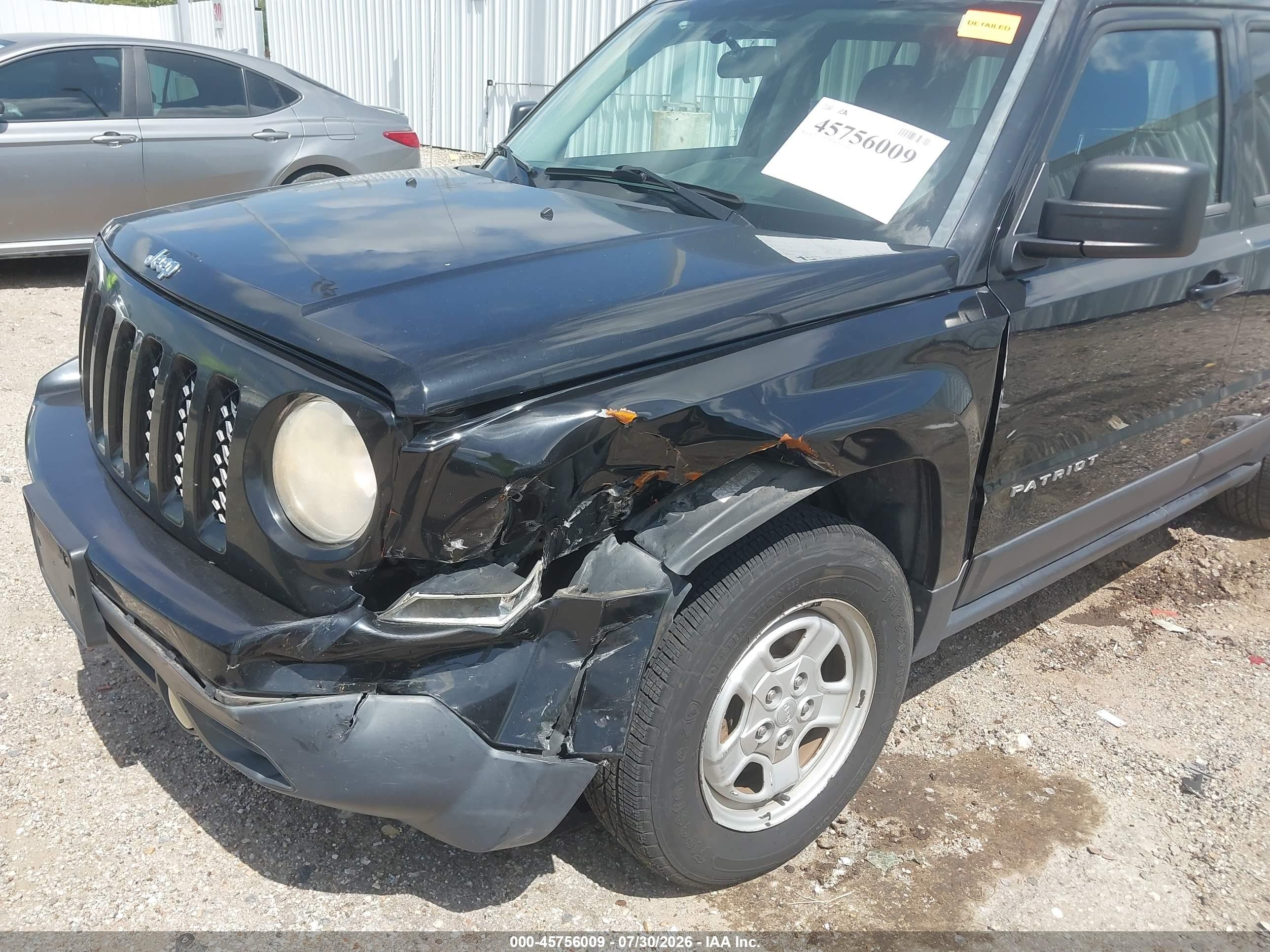 2014 Jeep Patriot Sport Black vin: 1C4NJRBB7ED778754