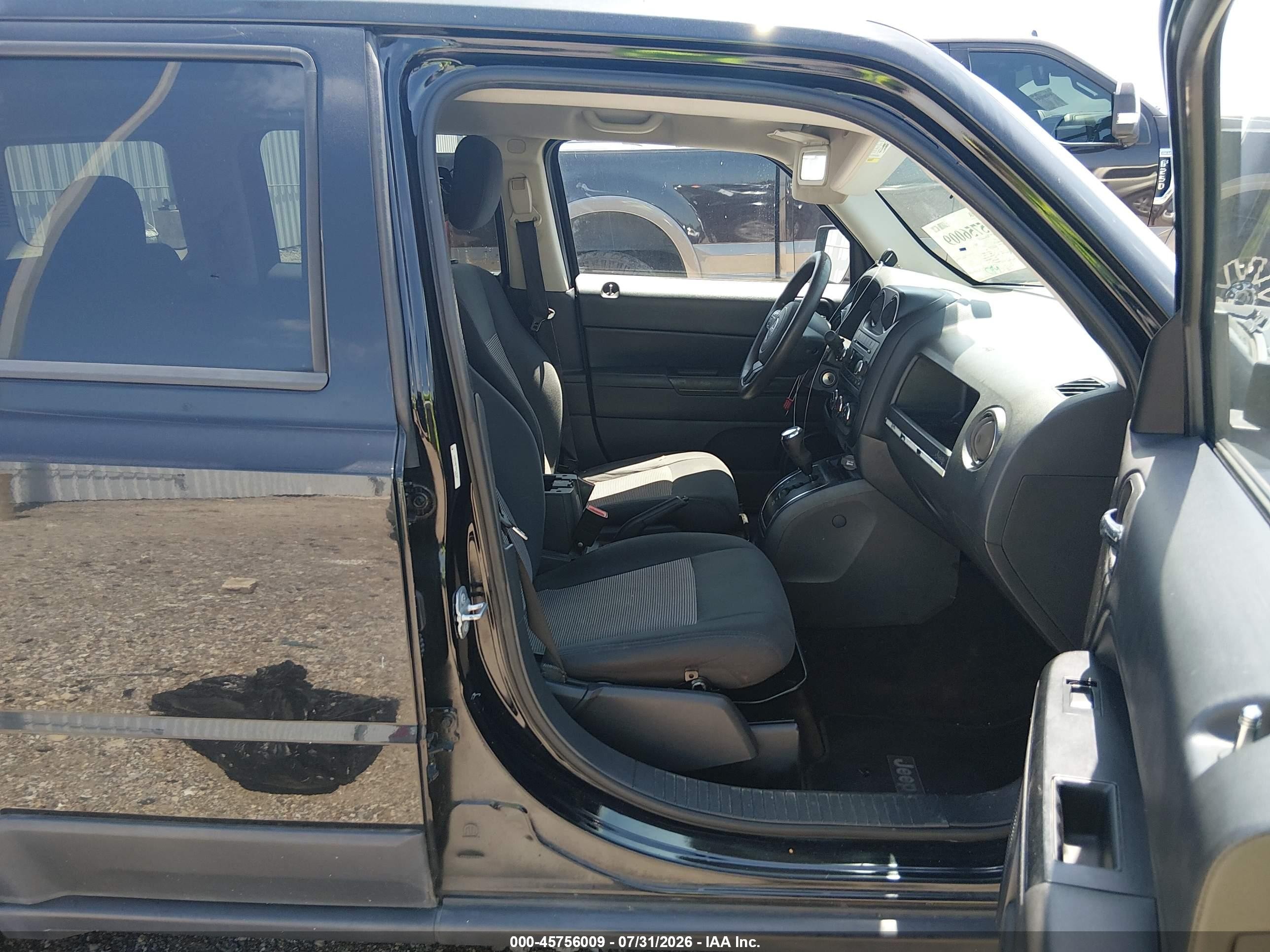2014 Jeep Patriot Sport Black vin: 1C4NJRBB7ED778754