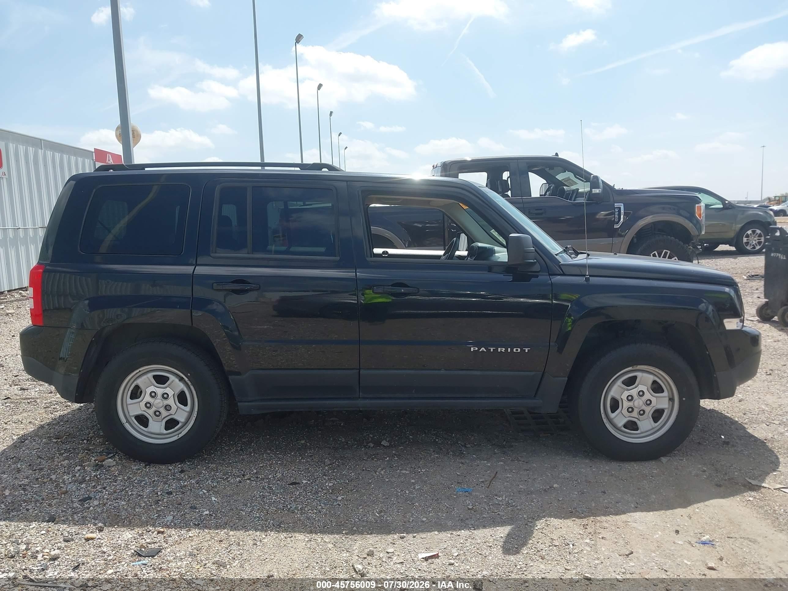 2014 Jeep Patriot Sport Black vin: 1C4NJRBB7ED778754