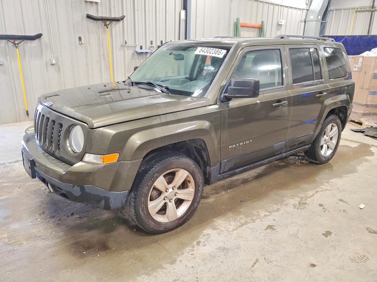 2015 Jeep Patriot Sport Green vin: 1C4NJRBB7FD188684