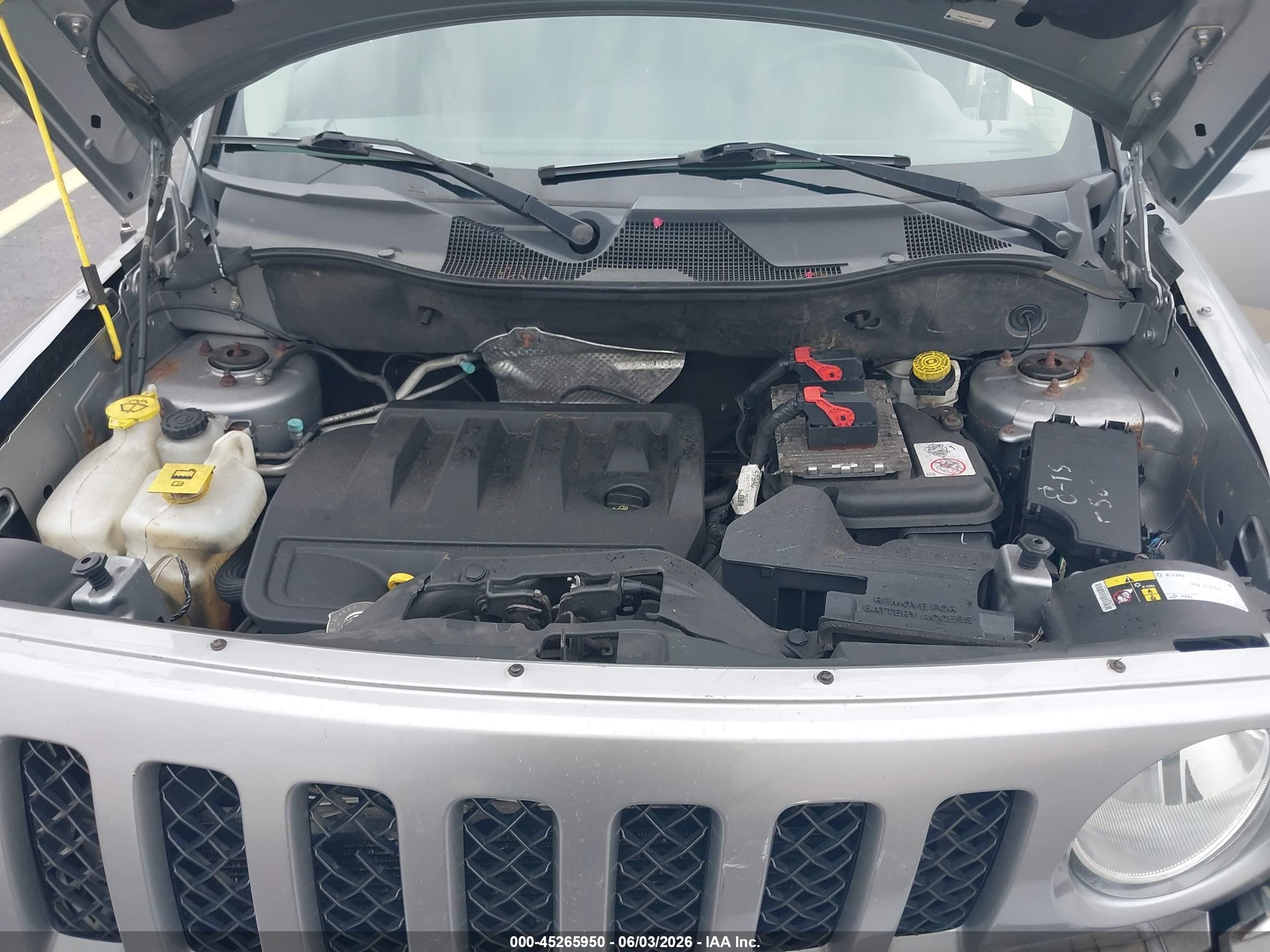 2015 Jeep Patriot Sport Gray vin: 1C4NJRBB7FD197904