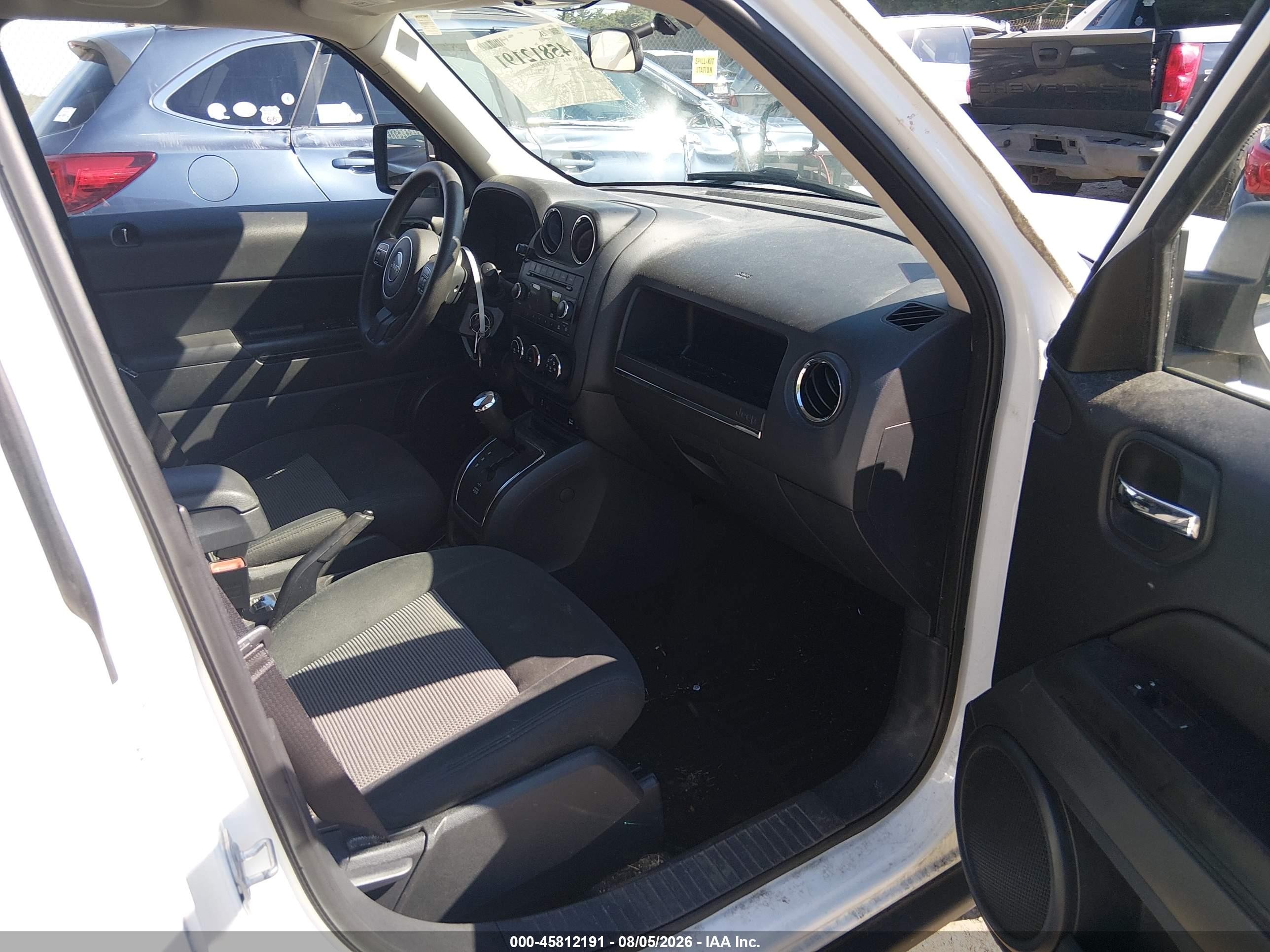2015 Jeep Patriot Sport White vin: 1C4NJRBB7FD225832