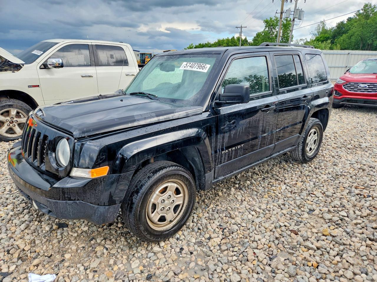 2015 Jeep Patriot Sport Black vin: 1C4NJRBB7FD312050