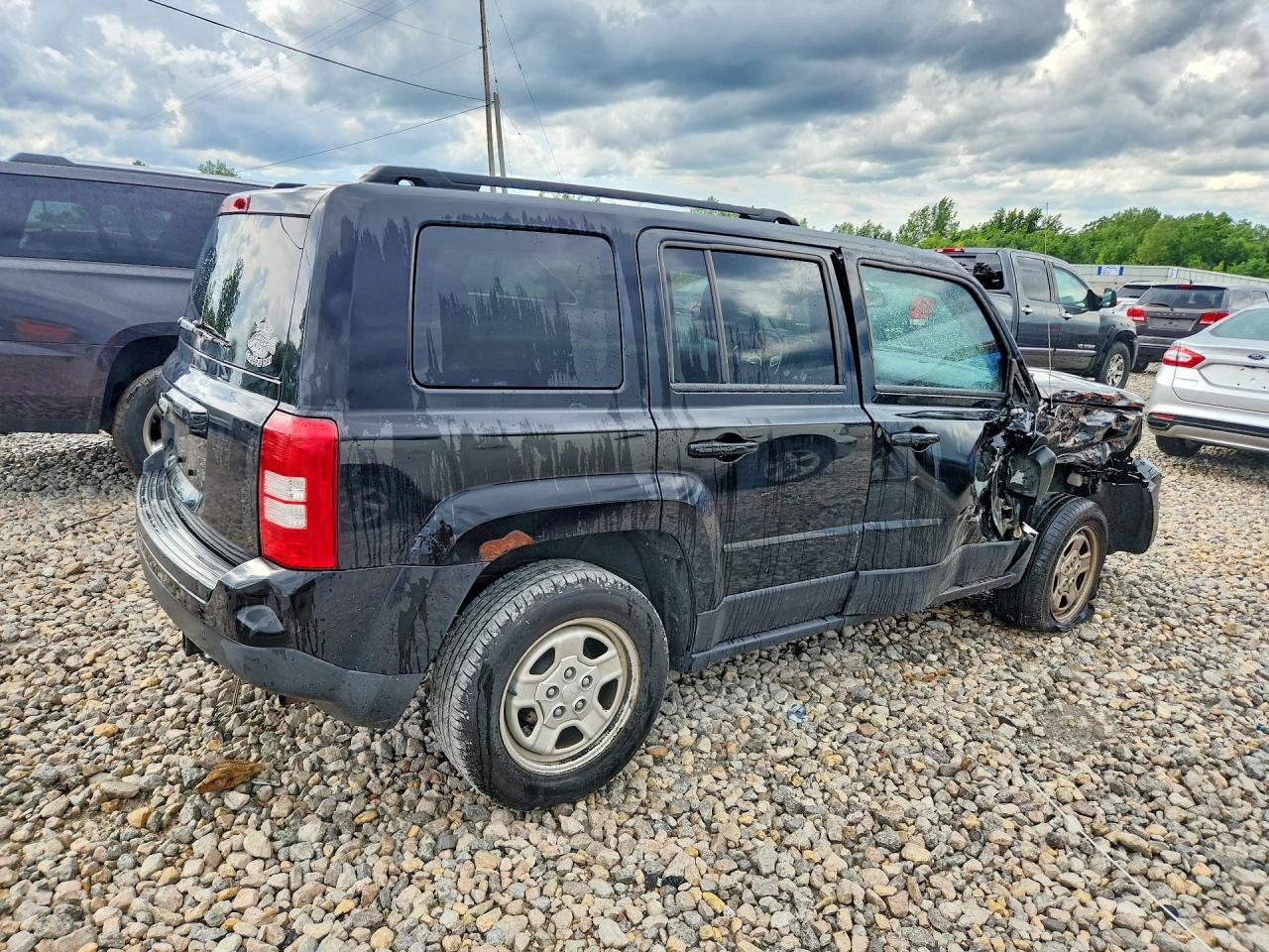 2015 Jeep Patriot Sport Black vin: 1C4NJRBB7FD312050