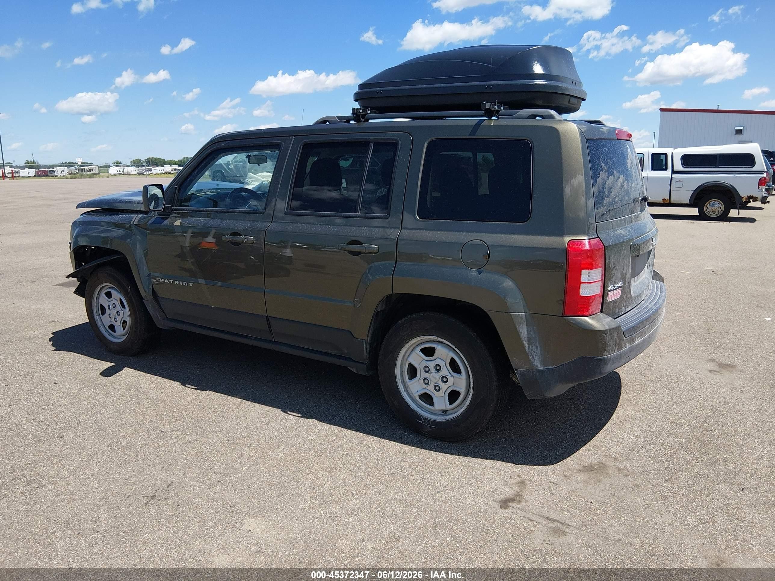 2015 Jeep Patriot Sport Green vin: 1C4NJRBB7FD379344