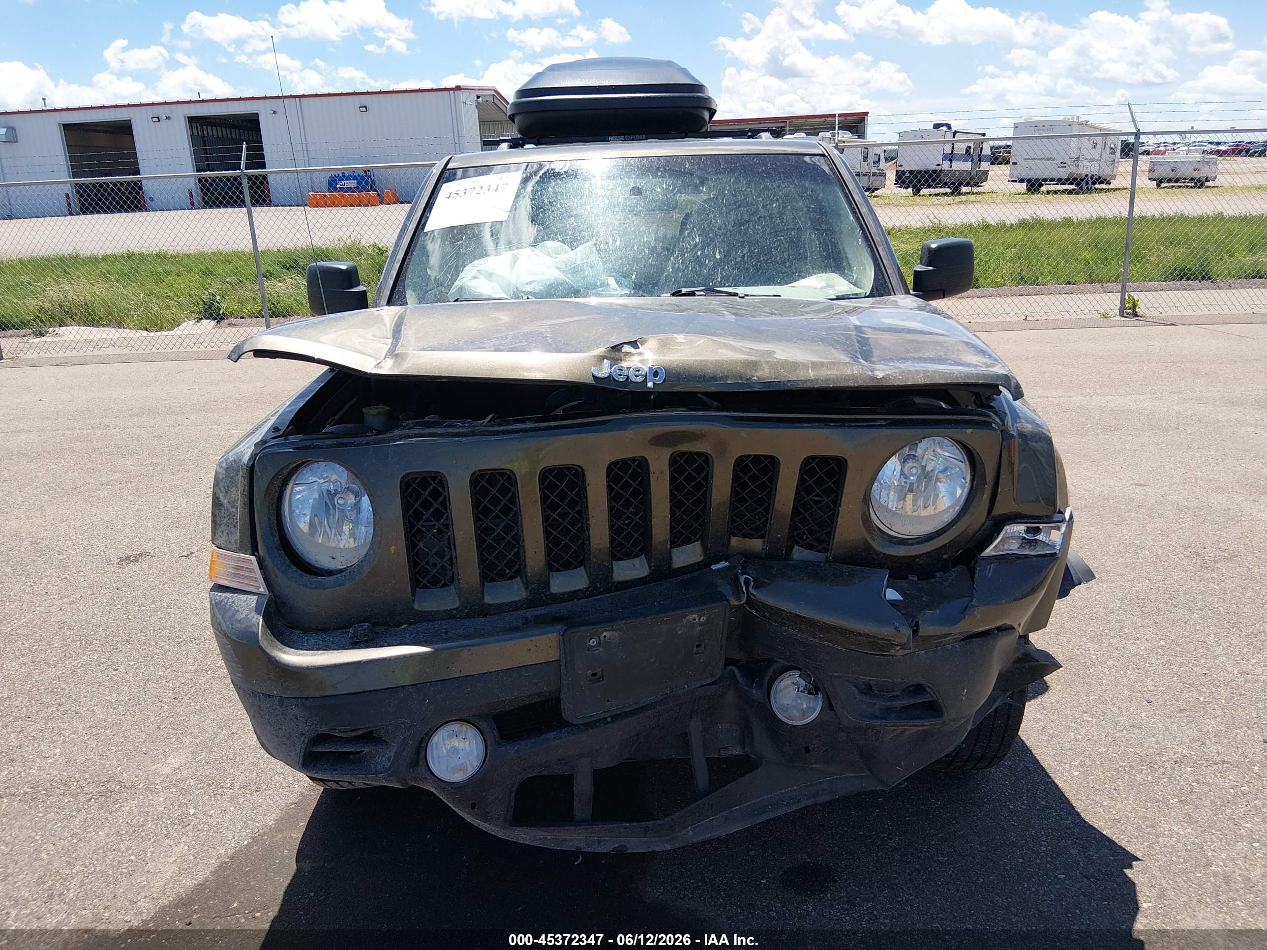 2015 Jeep Patriot Sport Green vin: 1C4NJRBB7FD379344
