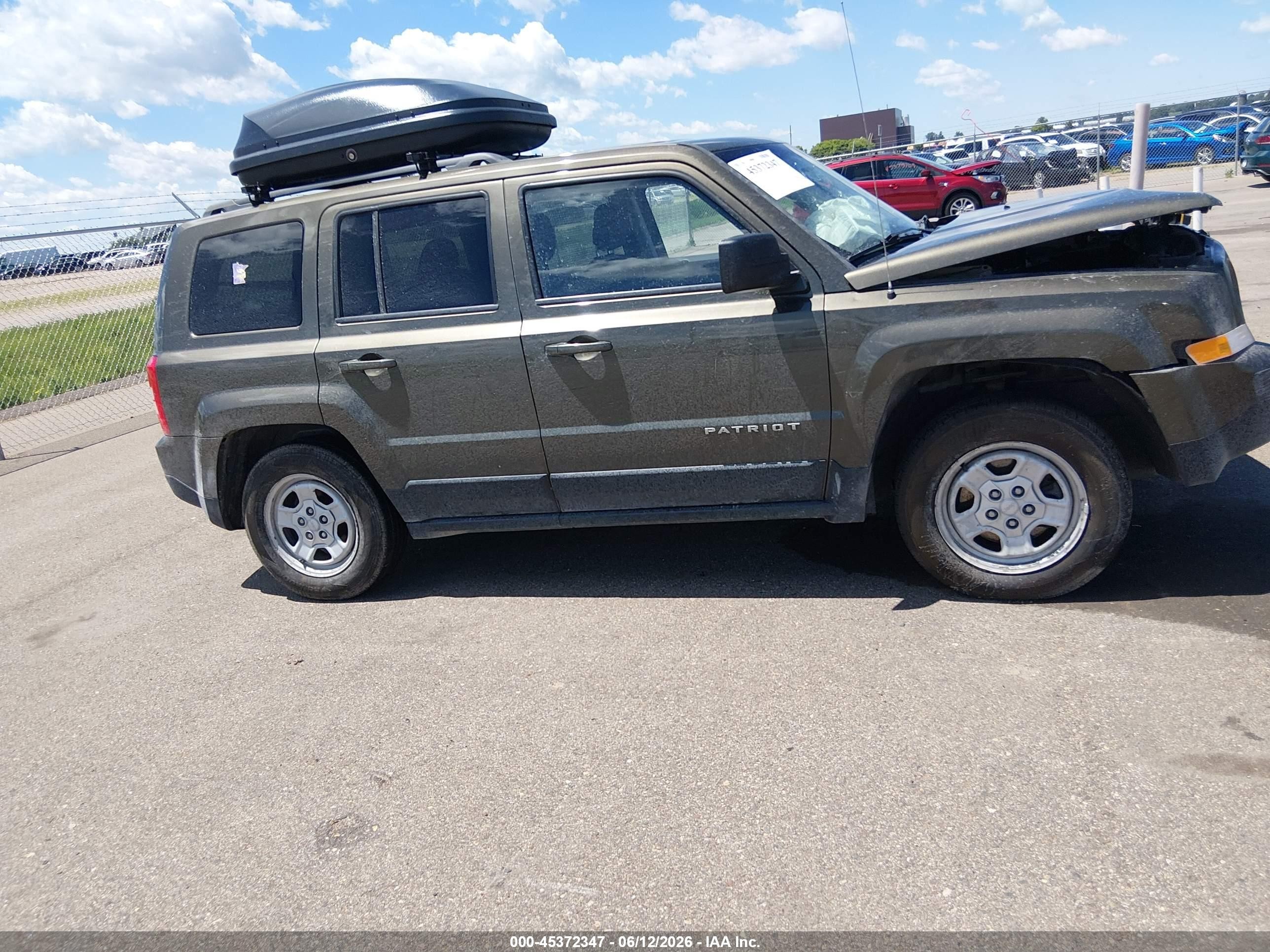 2015 Jeep Patriot Sport Green vin: 1C4NJRBB7FD379344