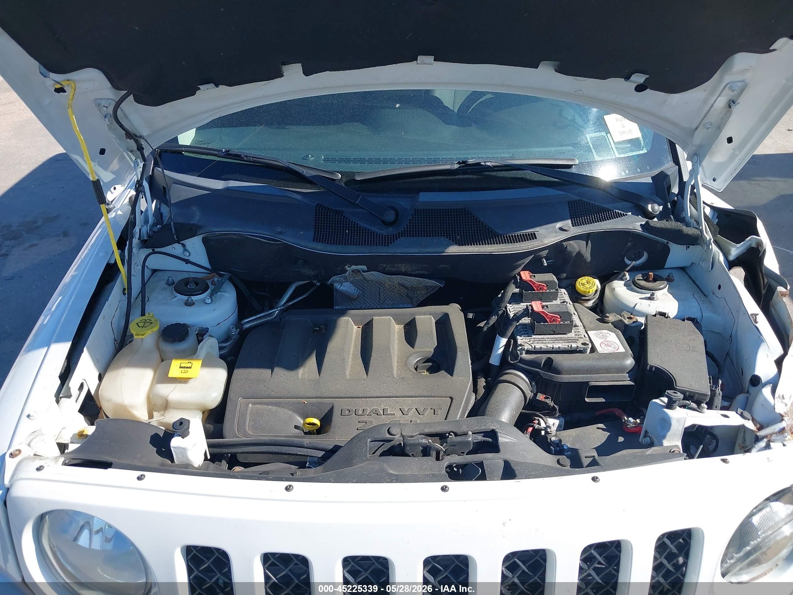 2016 Jeep Patriot Sport Белый vin: 1C4NJRBB7GD755798