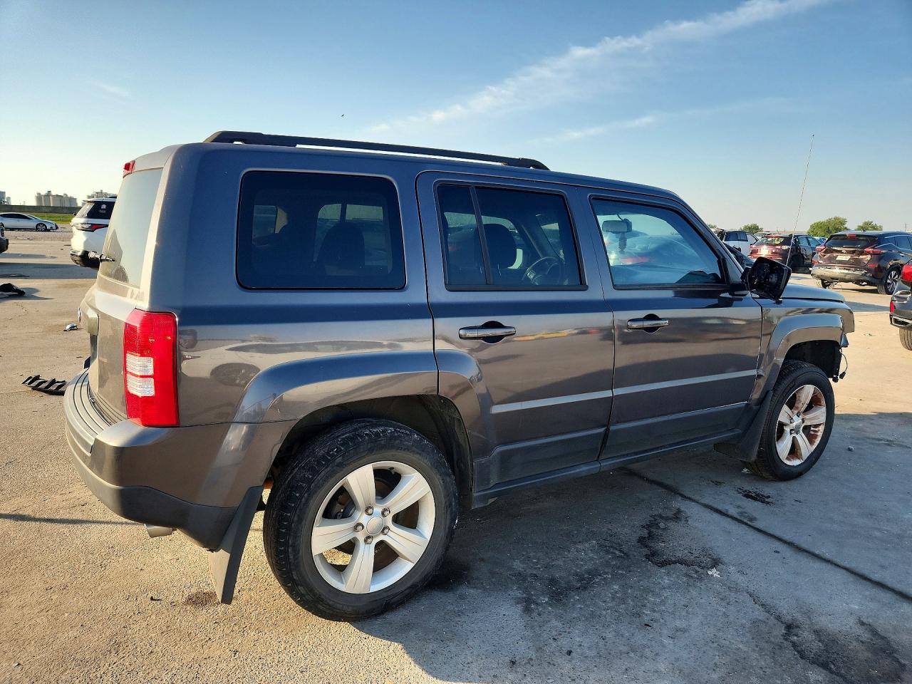 2017 Jeep Patriot Sport Gray vin: 1C4NJRBB7HD135955