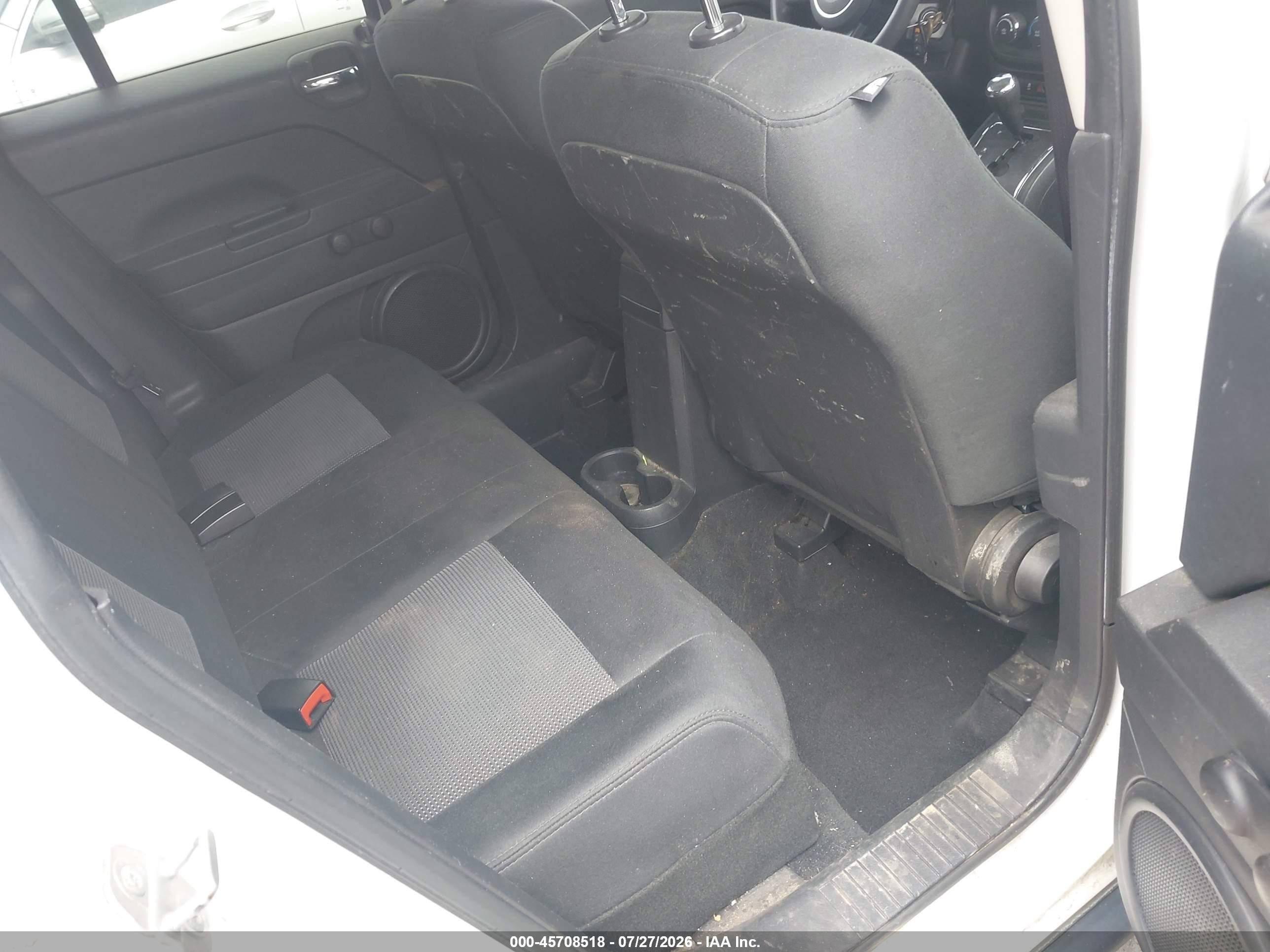 2012 Jeep Patriot Sport White vin: 1C4NJRBB8CD624583